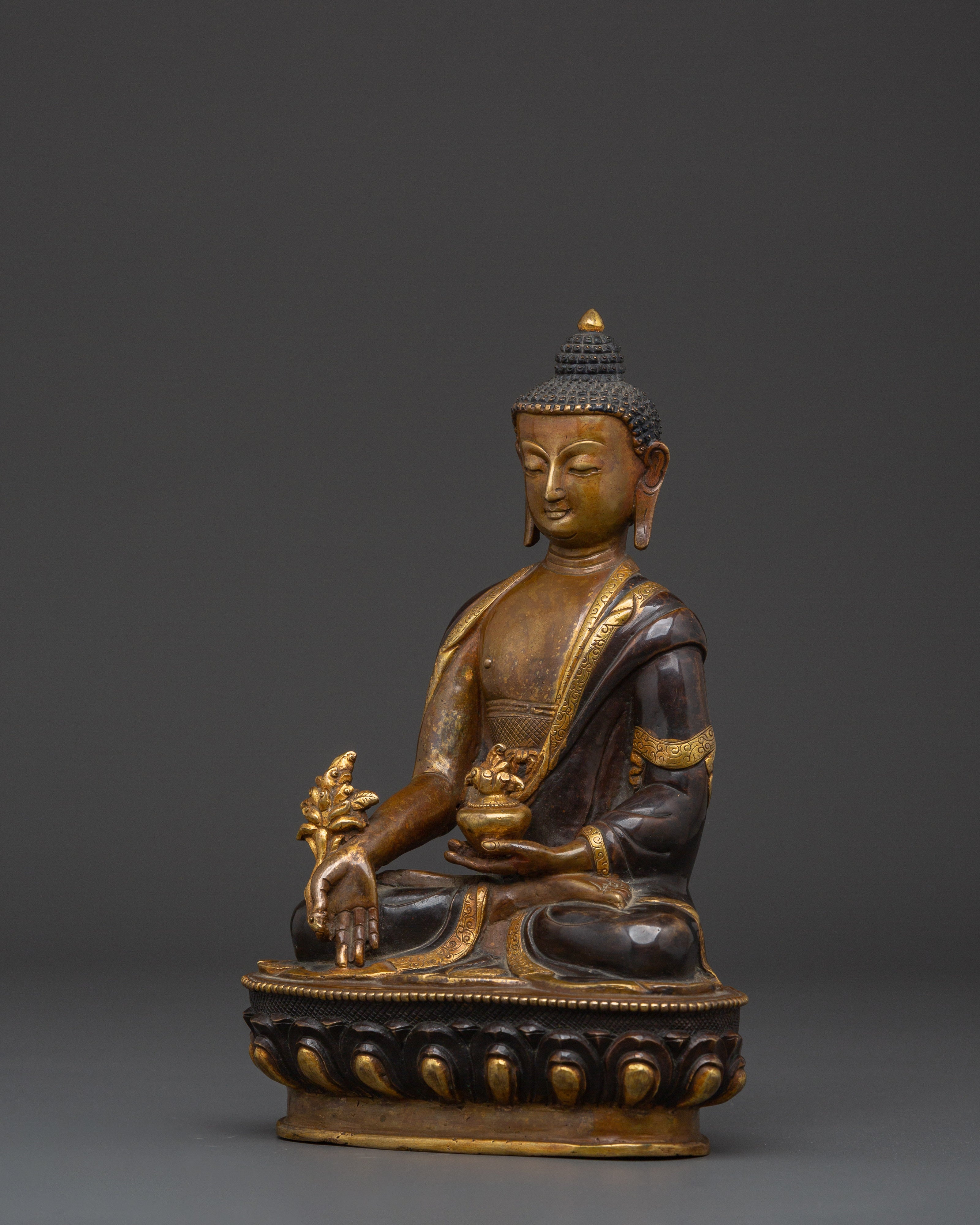 Medicine Buddha Statue for Health and Wellness | Bhaisajyaguru Buddha Sculpture