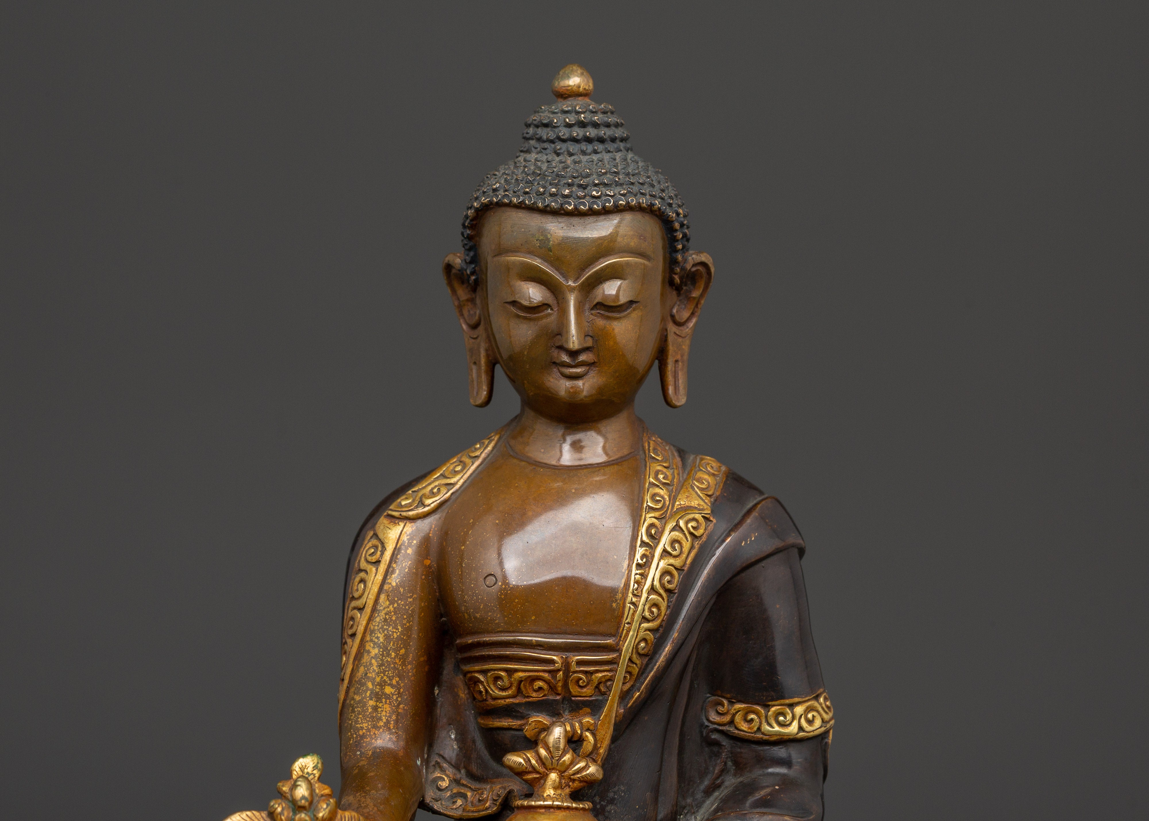 Medicine Buddha  Meditation Statue | Health and Wellness Deity