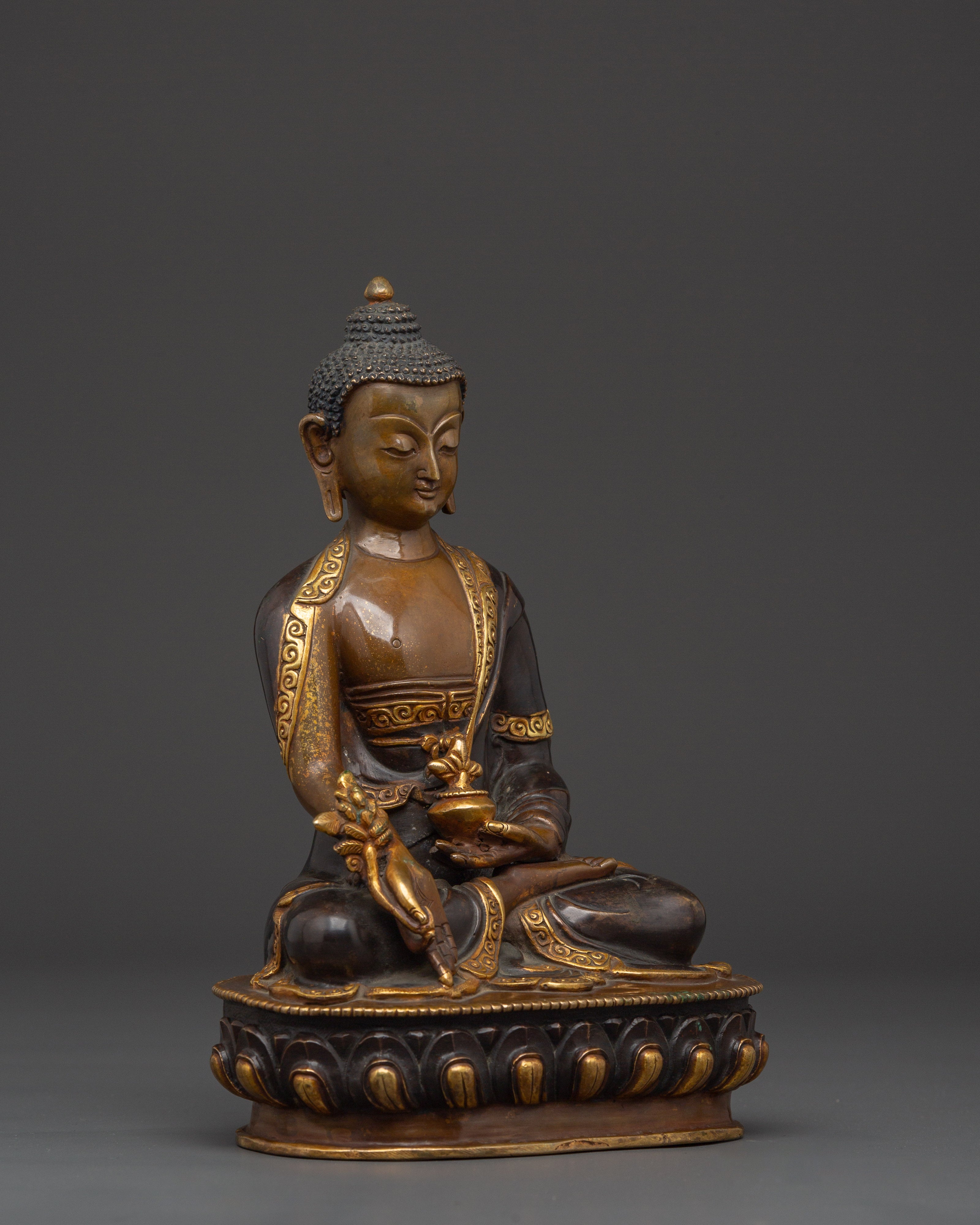 Medicine Buddha  Meditation Statue | Health and Wellness Deity