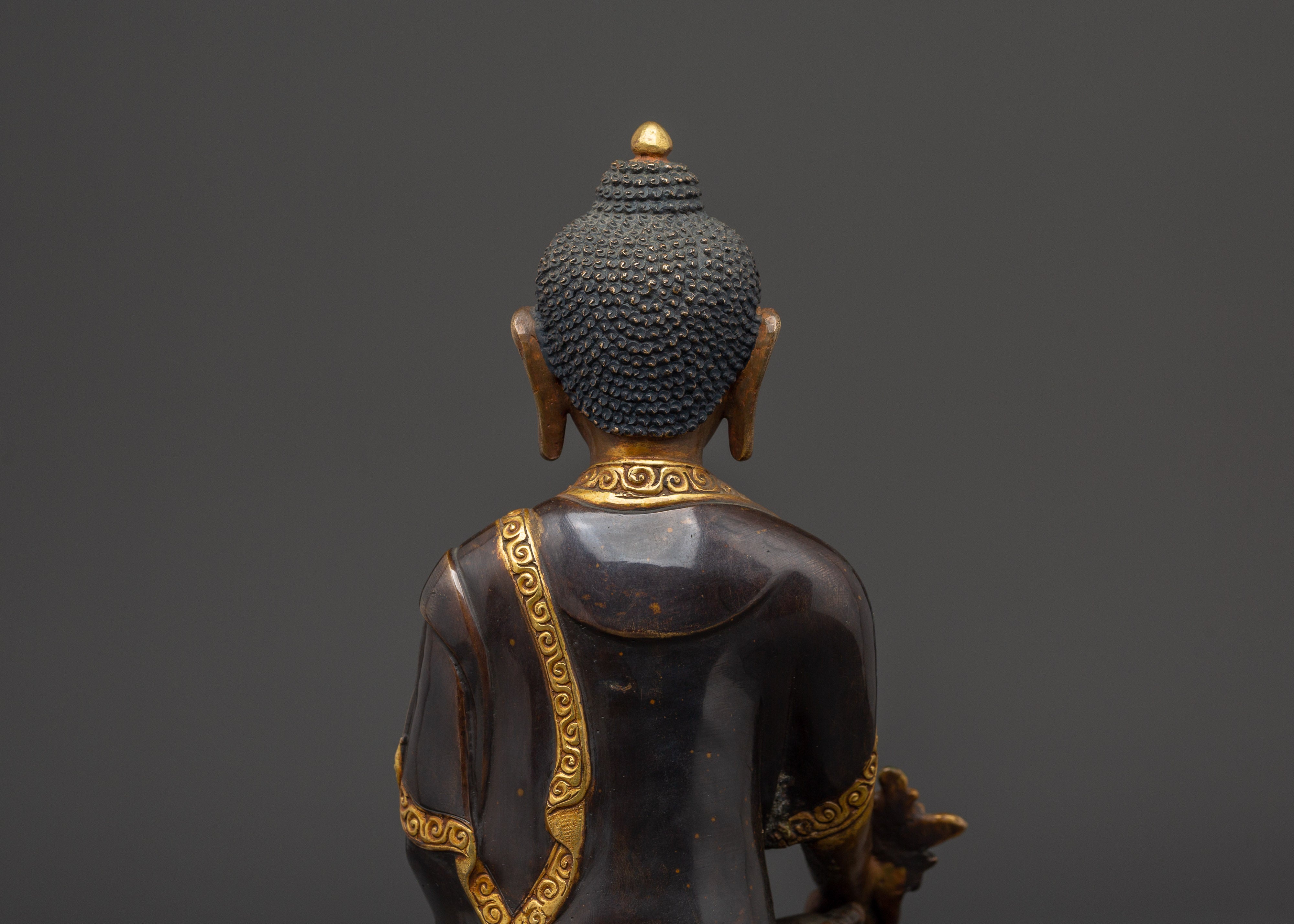 Medicine Buddha  Meditation Statue | Health and Wellness Deity