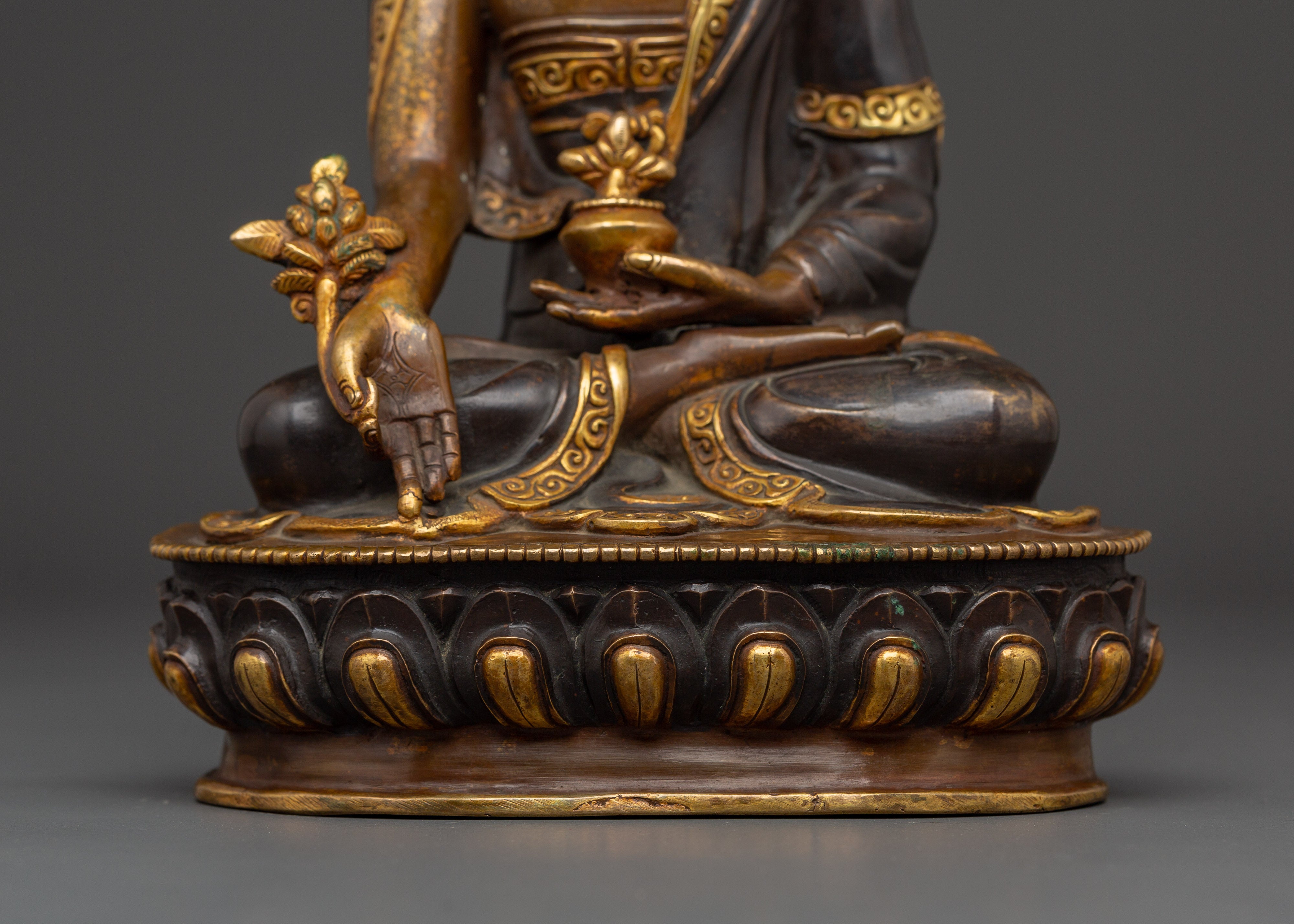 Medicine Buddha  Meditation Statue | Health and Wellness Deity