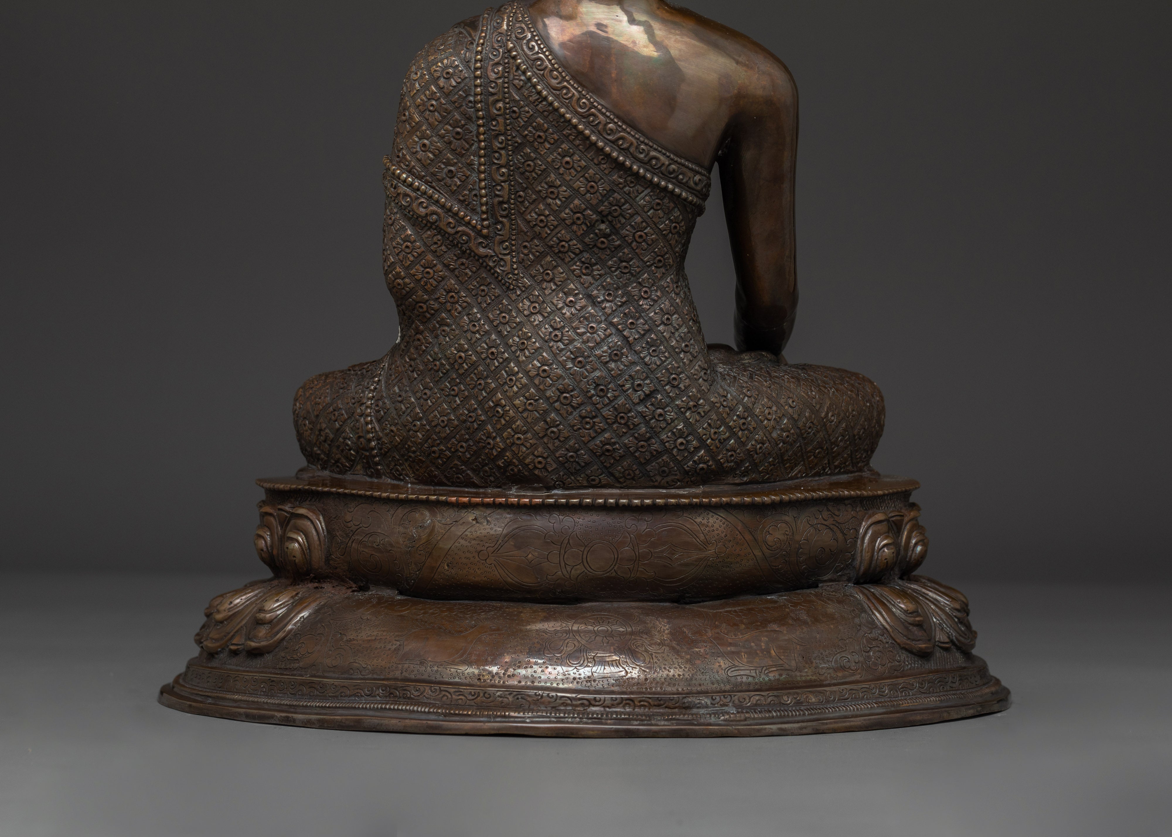 Shakyamuni Buddha Touching Earth Mudra | Tibetan Meditation Statue