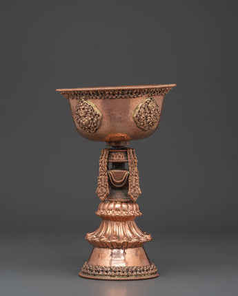 Tibetan Buddhist Butter Lamp Set