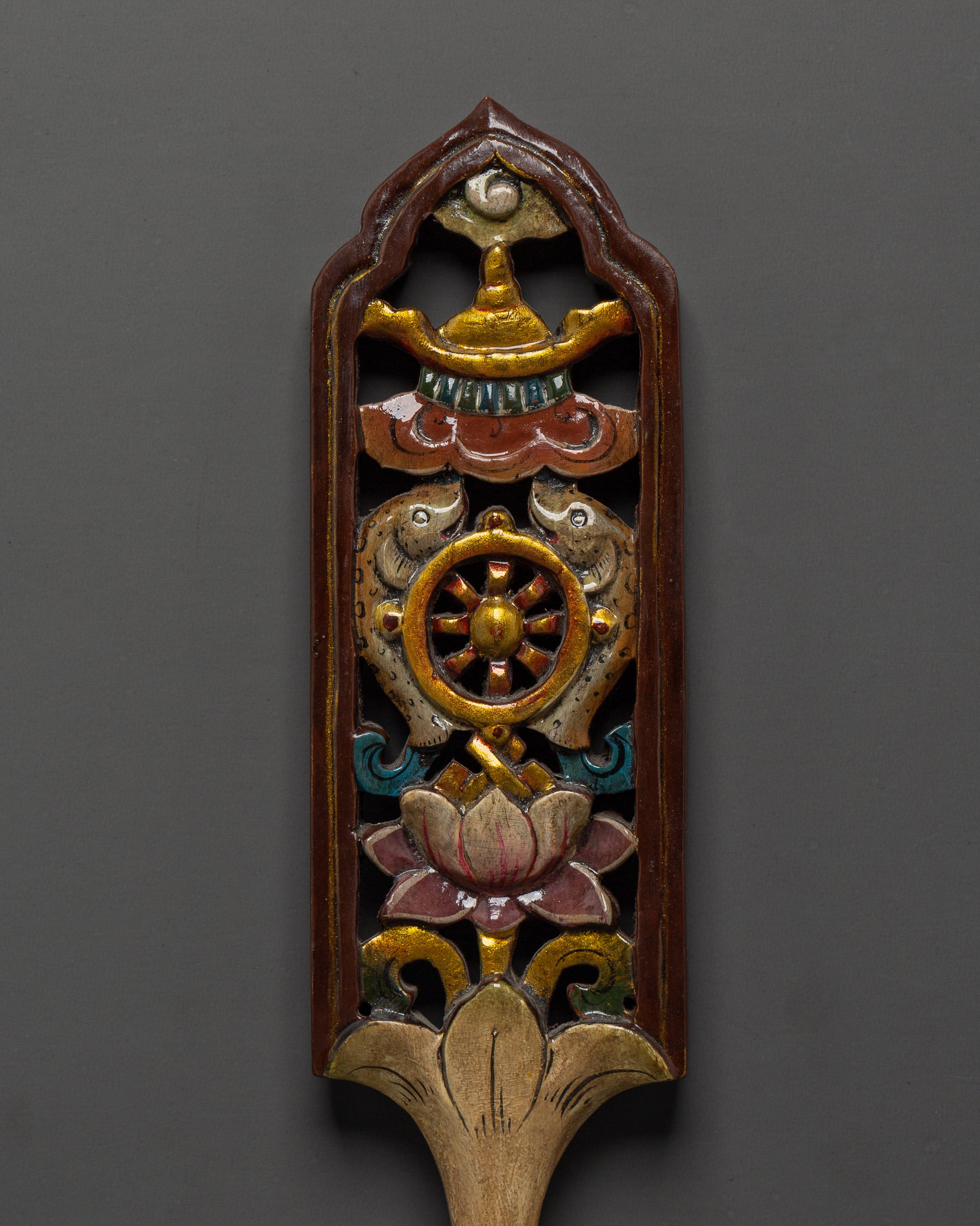 The Tibetan Buddhist Chemar Box | Sacred Box For Buddhist Rituals and Sacred Ceremonies