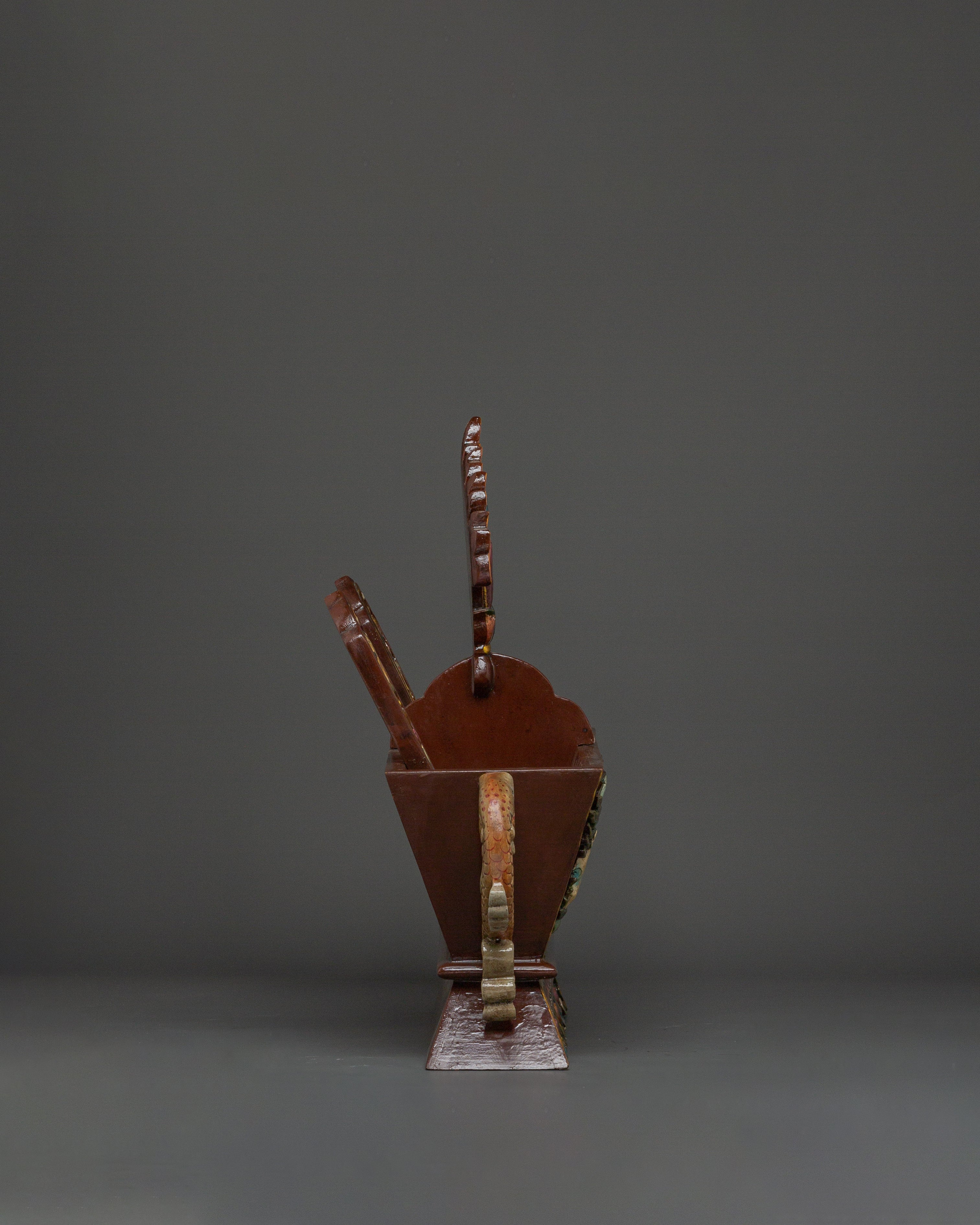 The Tibetan Buddhist Chemar Box | Sacred Box For Buddhist Rituals and Sacred Ceremonies