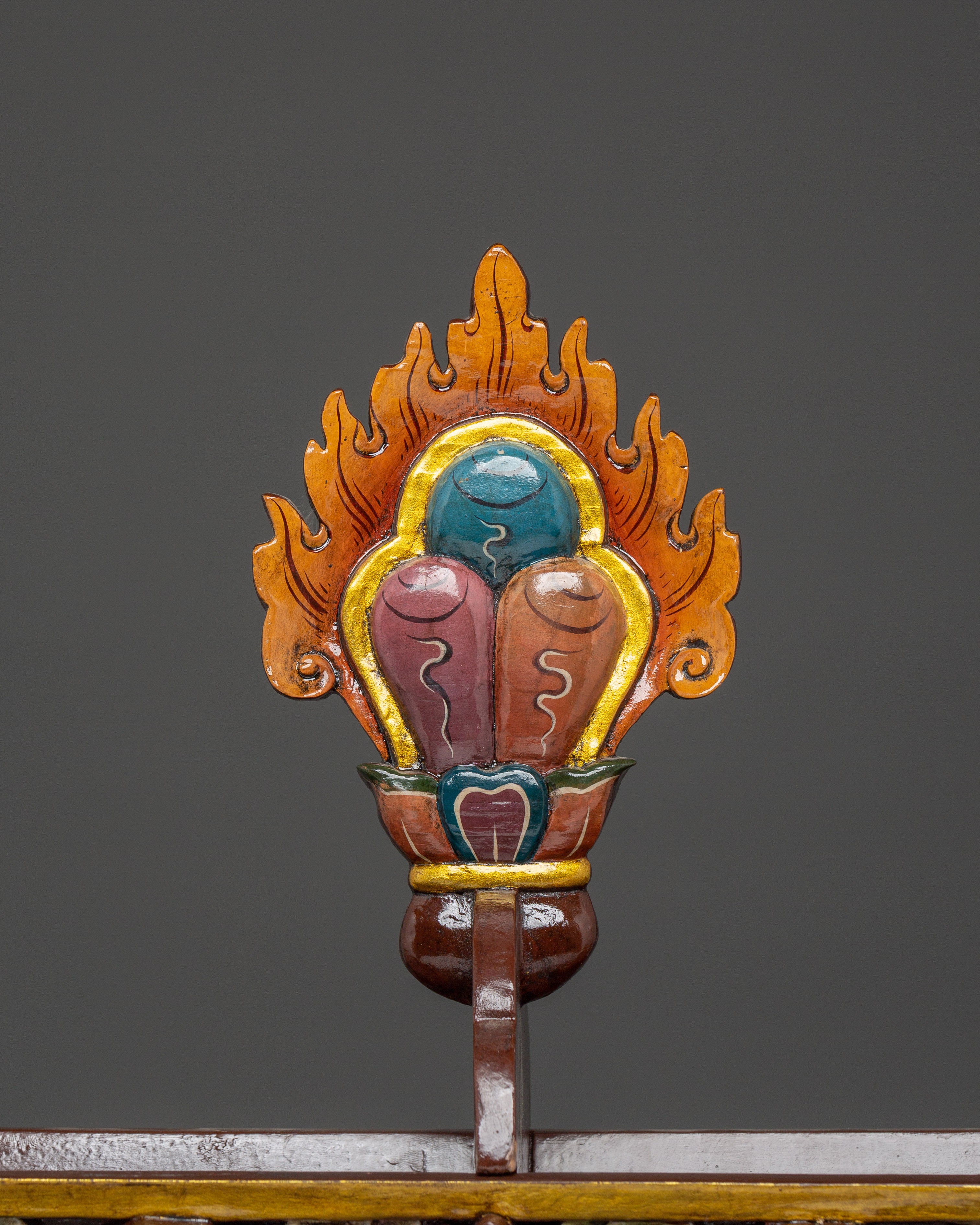 The Tibetan Buddhist Chemar Box | Sacred Box For Buddhist Rituals and Sacred Ceremonies