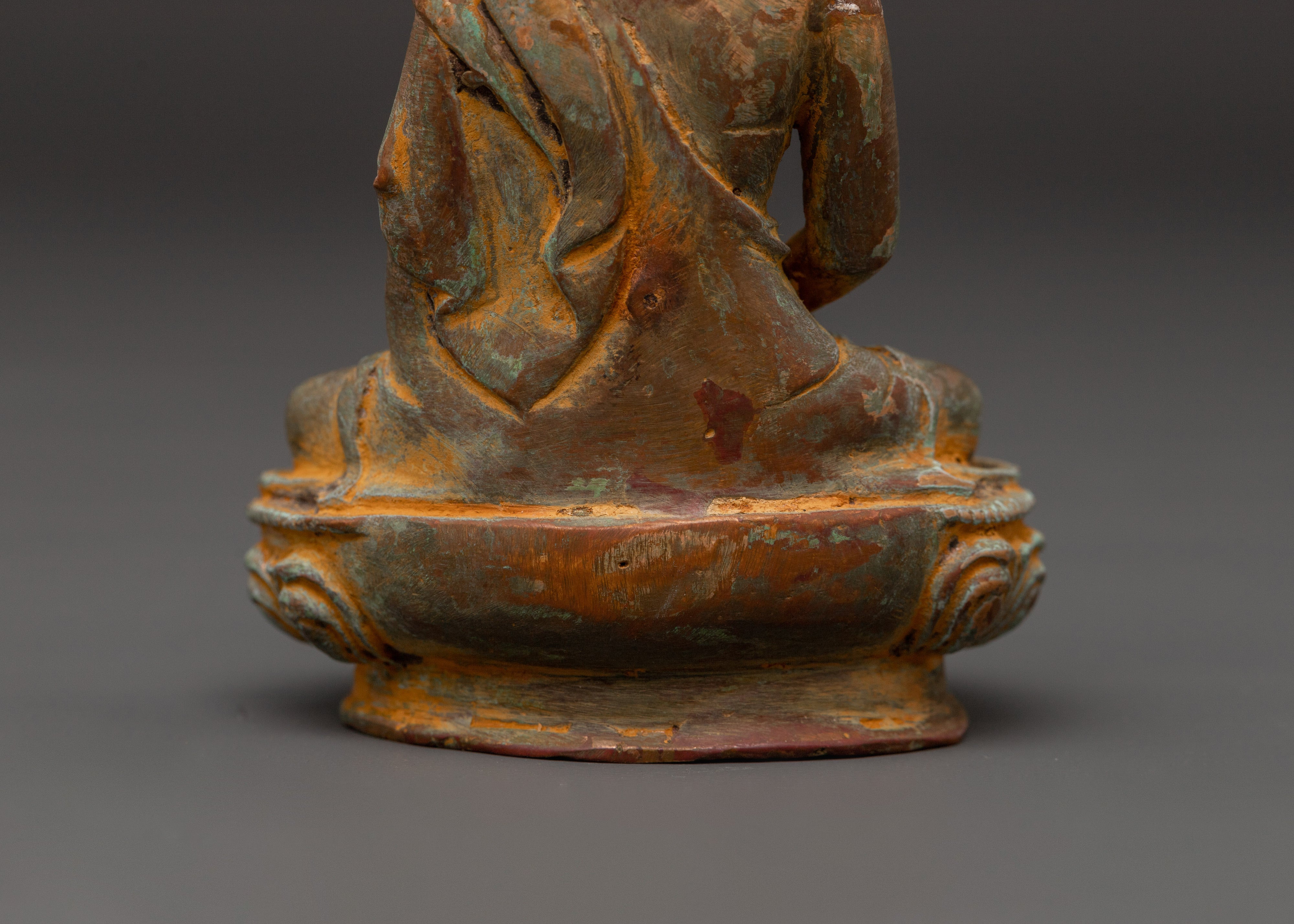 Amitabha Buddha Buddhist Statue | Copper Sculpture Symbolizing Compassion & Peace
