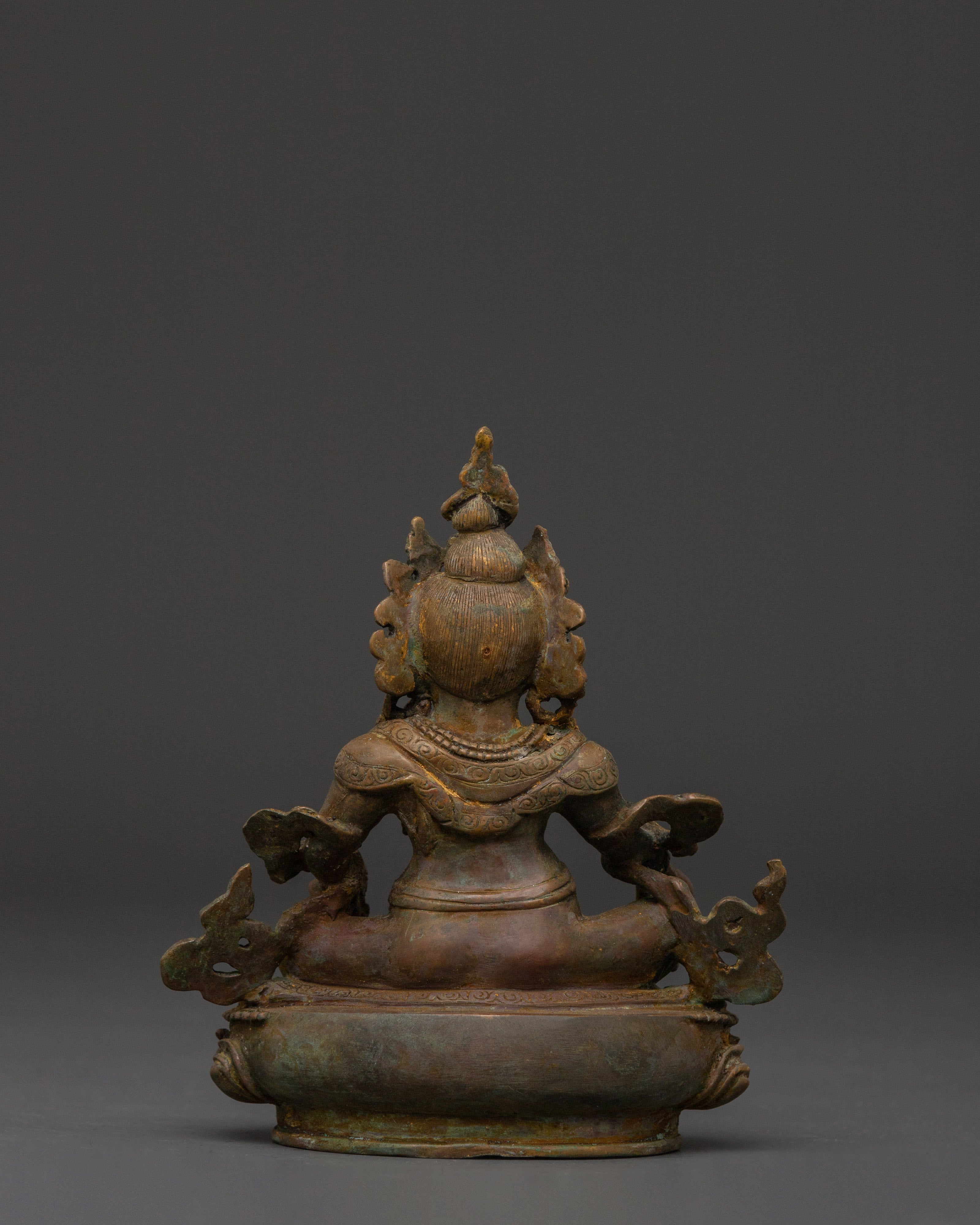 Dzambhala Statue of Wealth Deity | Traditional Buddhist Art Work