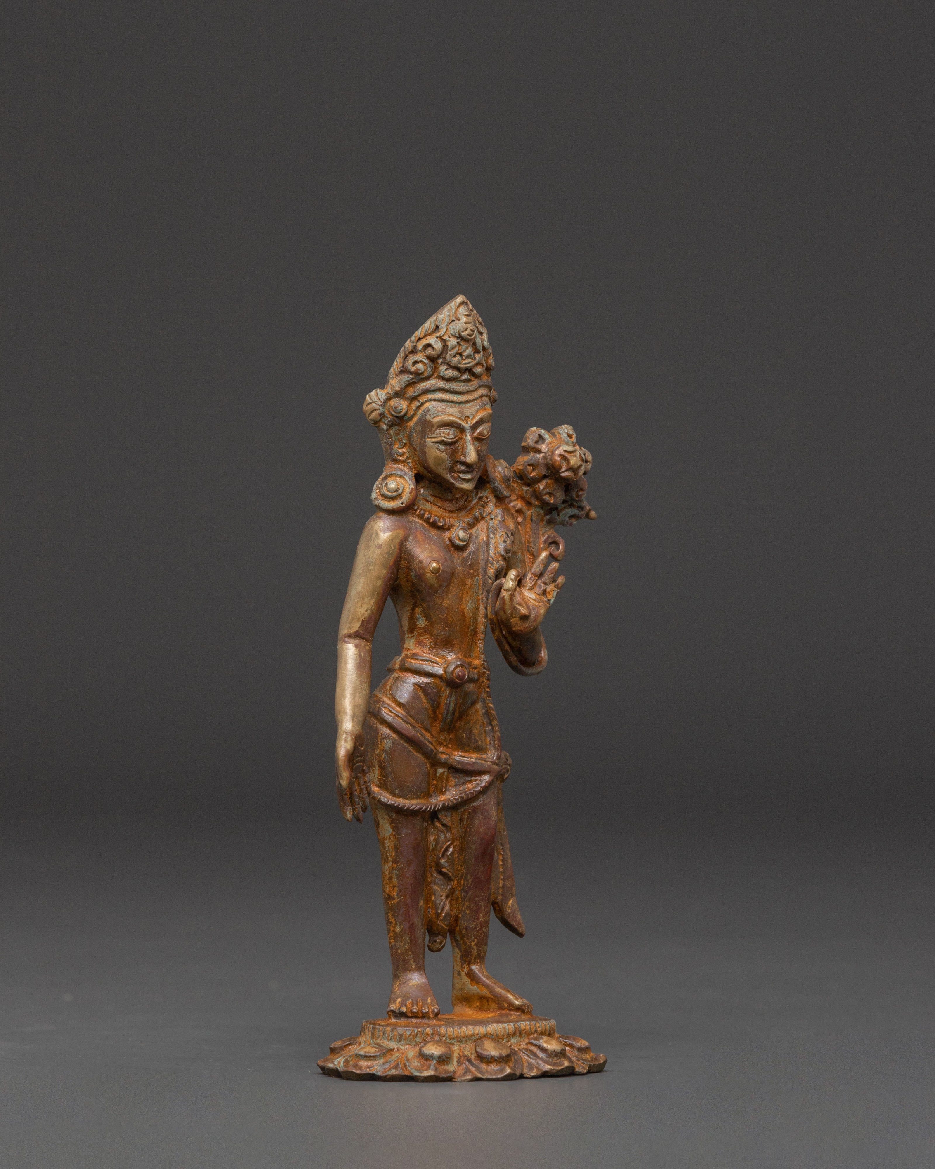 The Standing Lokeshwor | Handcrafted  Sacred Standing Lokeshwor