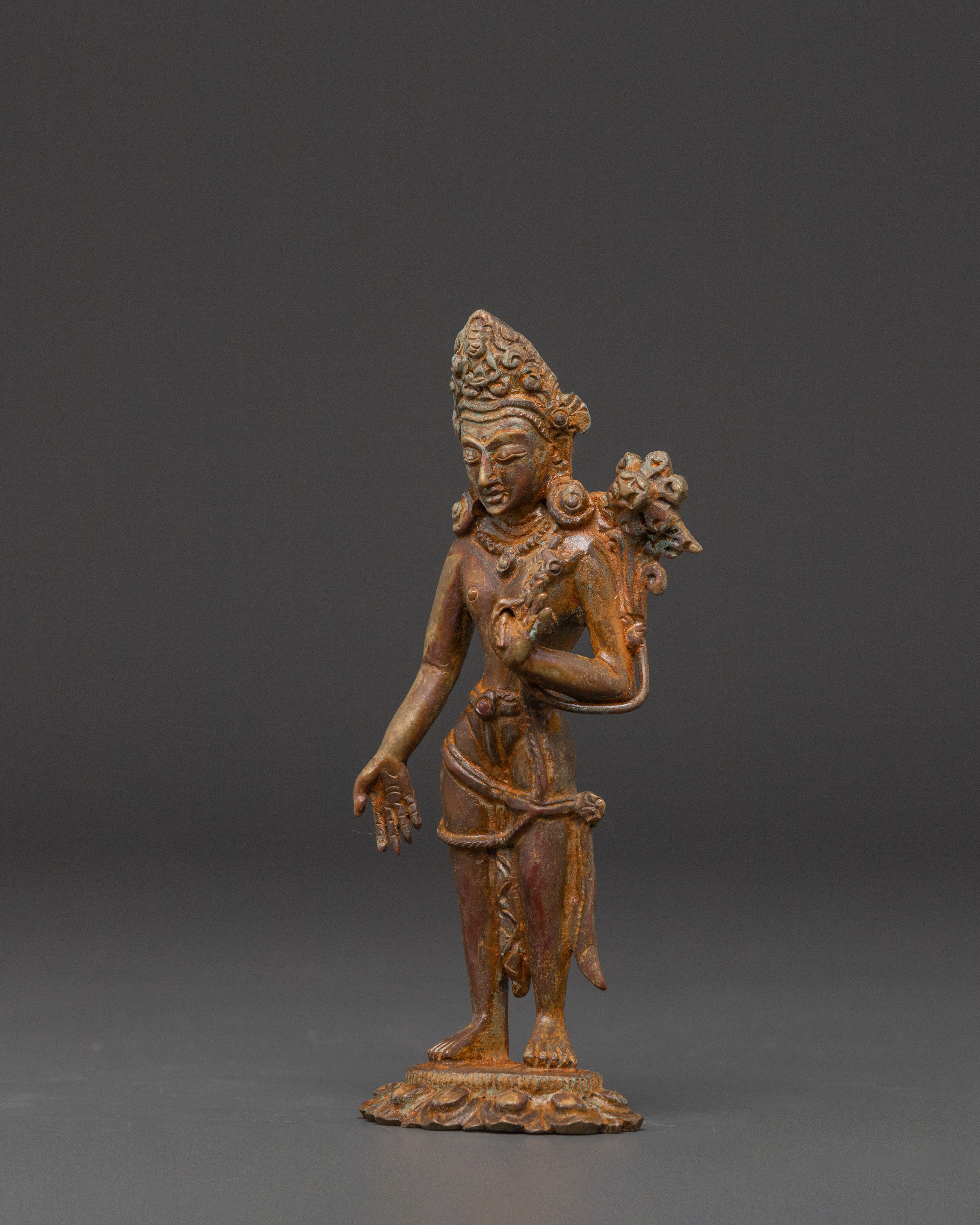The Standing Lokeshwor | Handcrafted  Sacred Standing Lokeshwor