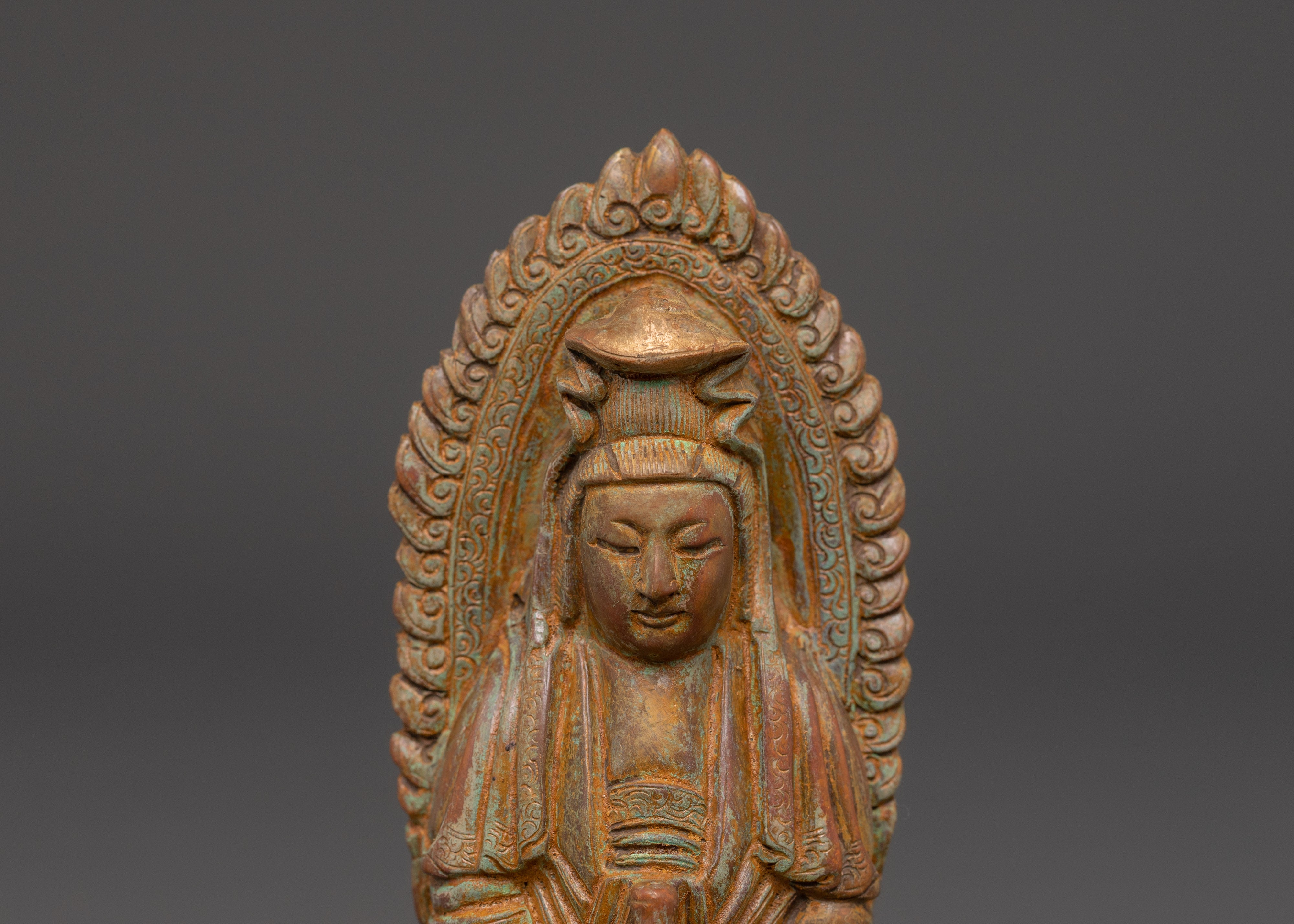 Avalokitesvara Bodhisattva of Compassion | Handcrafted Copper Statue