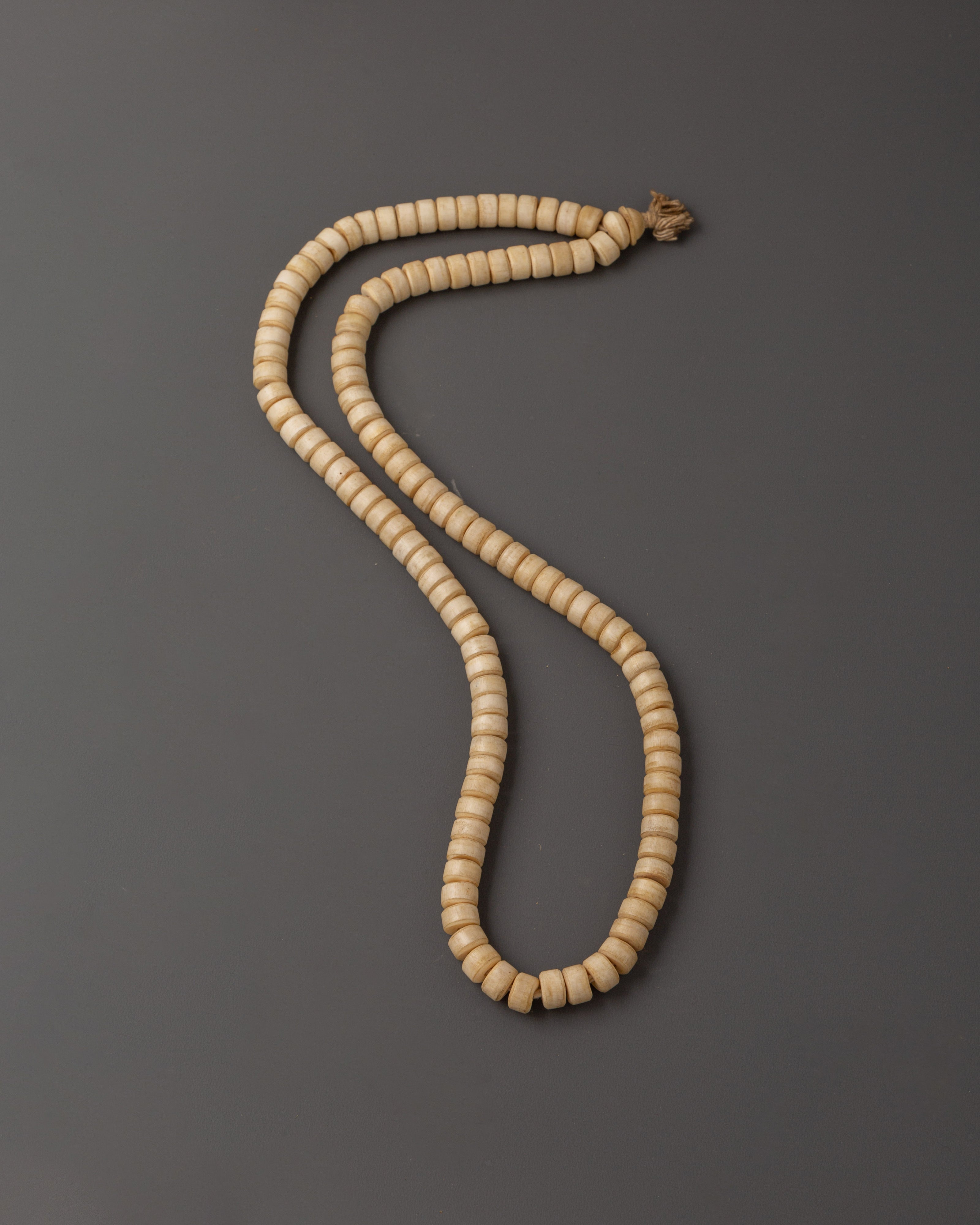 Sacred Japa Mala | Handcrafted Yak Bone Meditation Beads