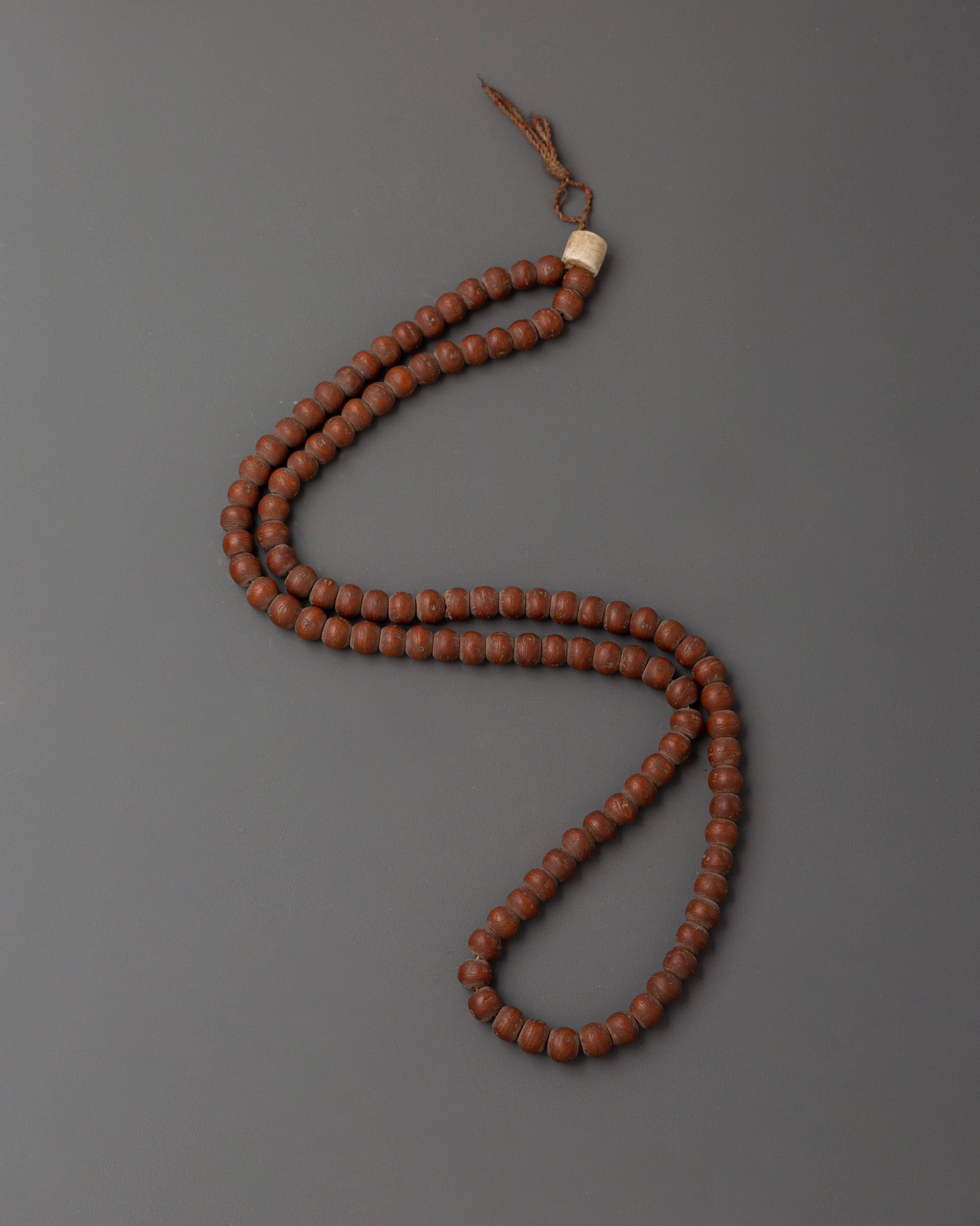 Handcrafted Bodhi Mala Beads | 108 Prayer Beads 52cm Length