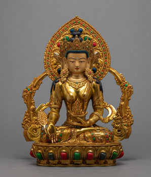 himalayan-buddhist-sculpture-of-ksitigarbha