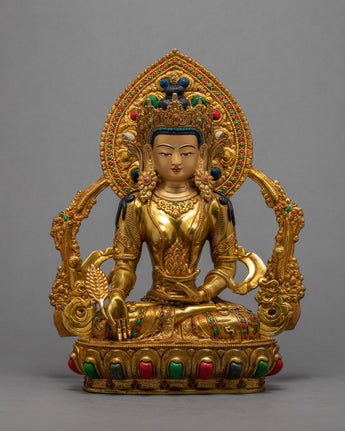himalayan-buddhist-sculpture-of-ksitigarbha