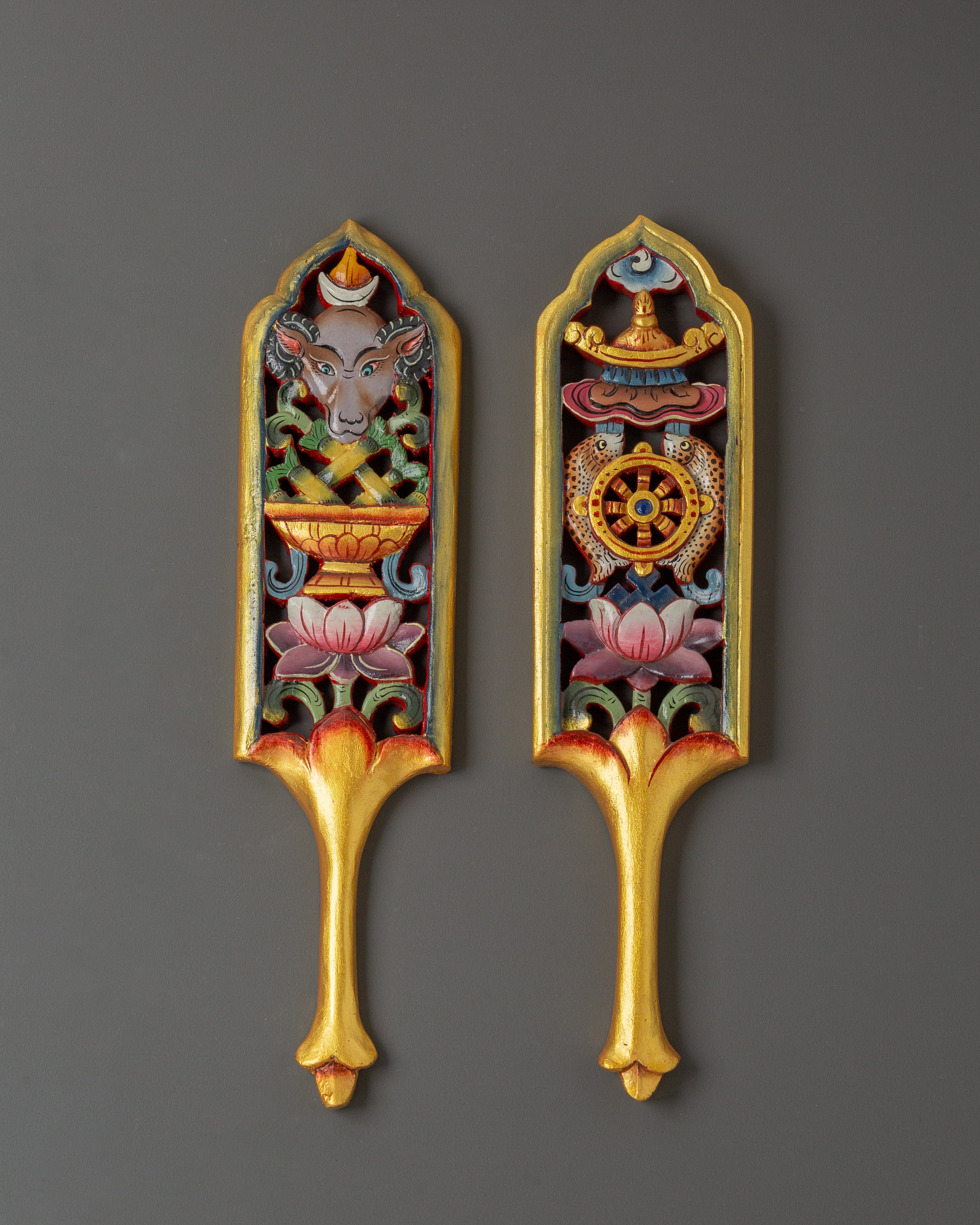 Handcrafted Tibetan Folk Art Box | With Vibrant Acrylic Colors