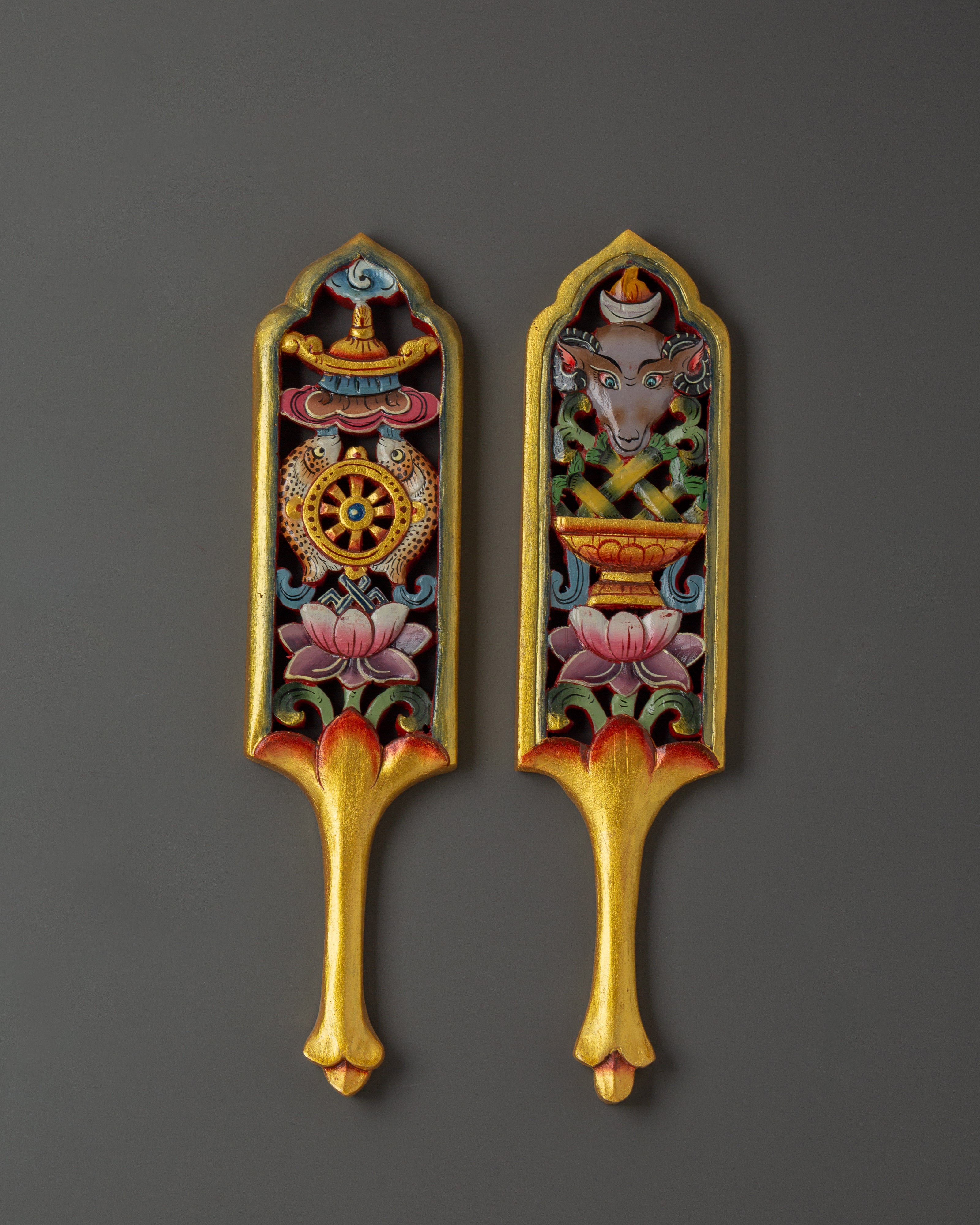 Traditional Chemar Box | Tibetan Wooden Ritual Storage Box