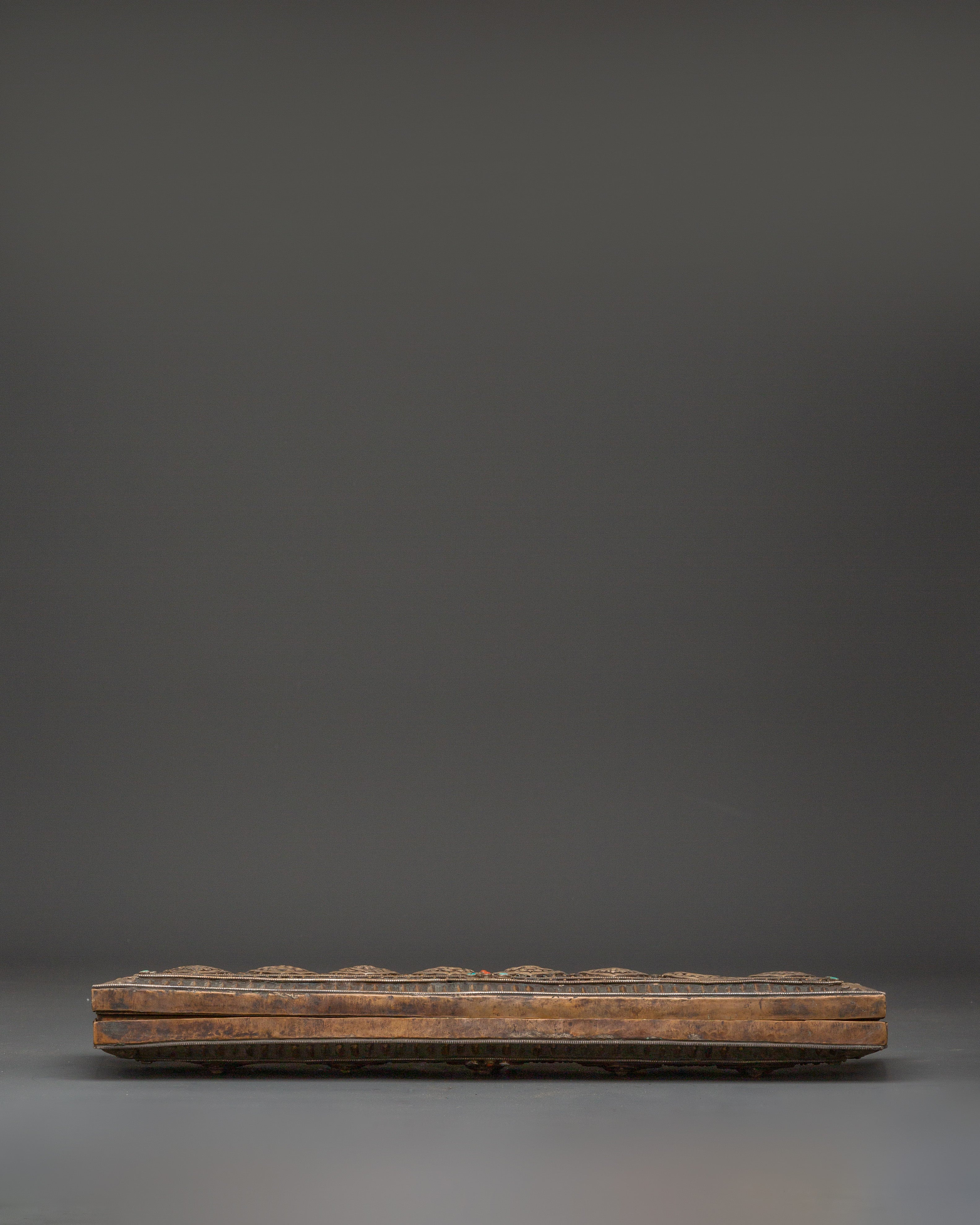 Prayer Book Cover with Five Dhyani Buddhas | Buddhist Art