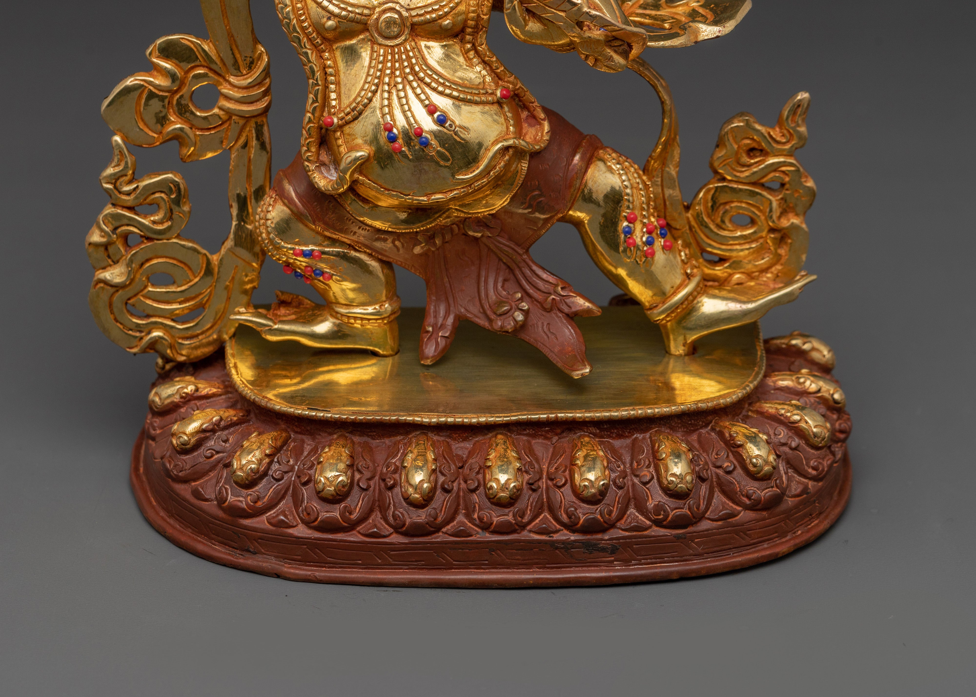 Vajrapani Handmade Statue | Handmade Tibetan Buddhist Deity Statue