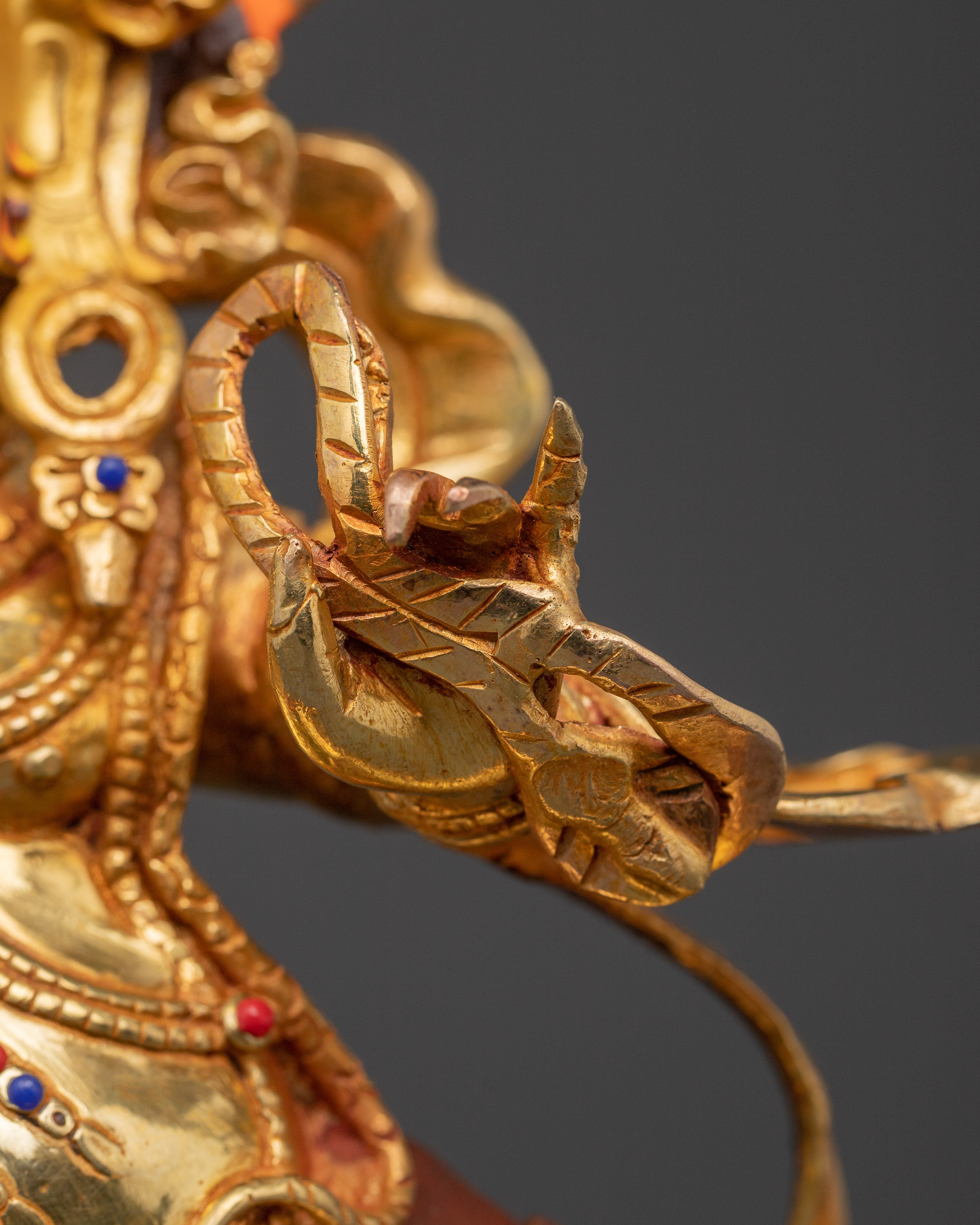 Vajrapani Handmade Statue | Handmade Tibetan Buddhist Deity Statue