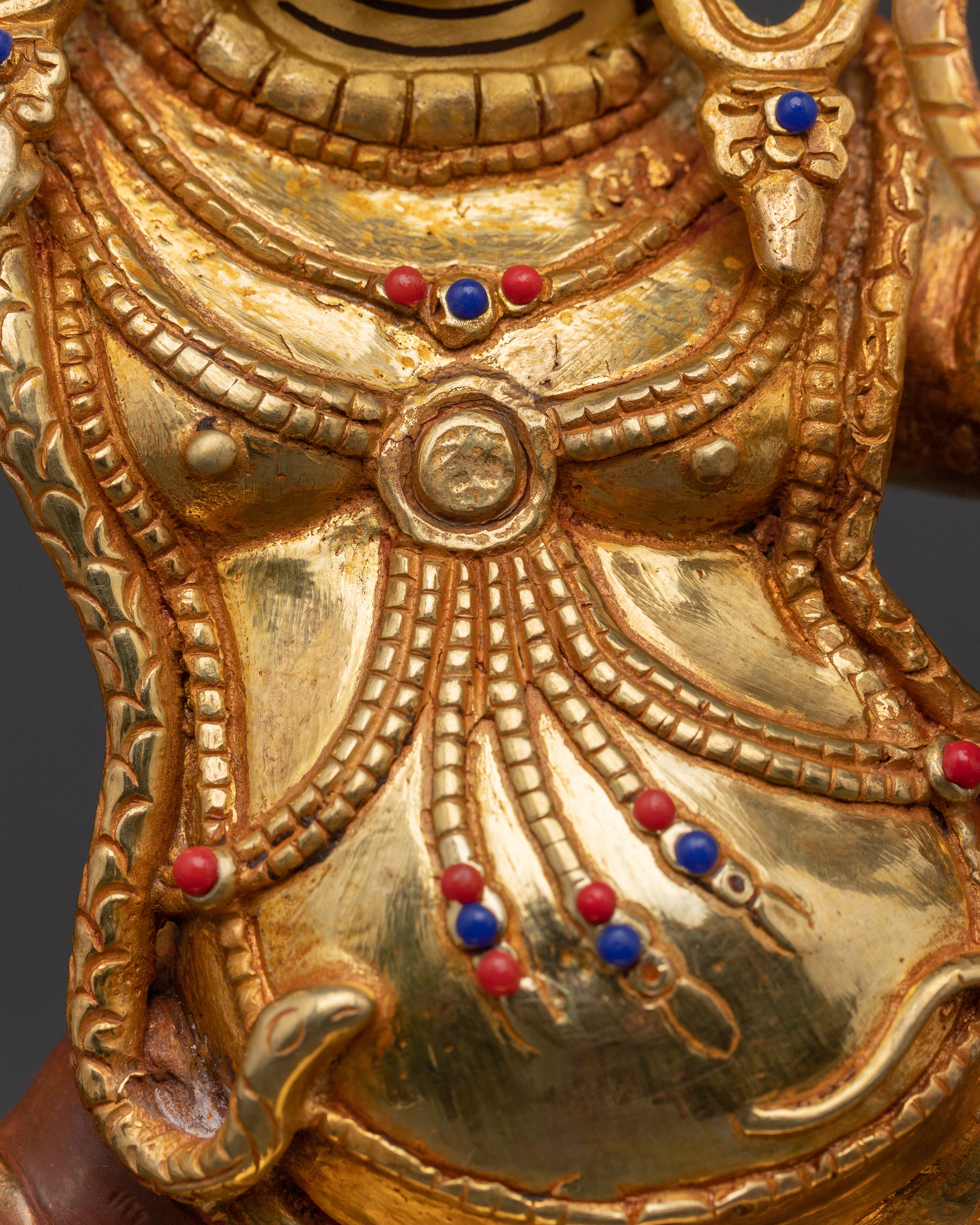 Vajrapani Handmade Statue | Handmade Tibetan Buddhist Deity Statue