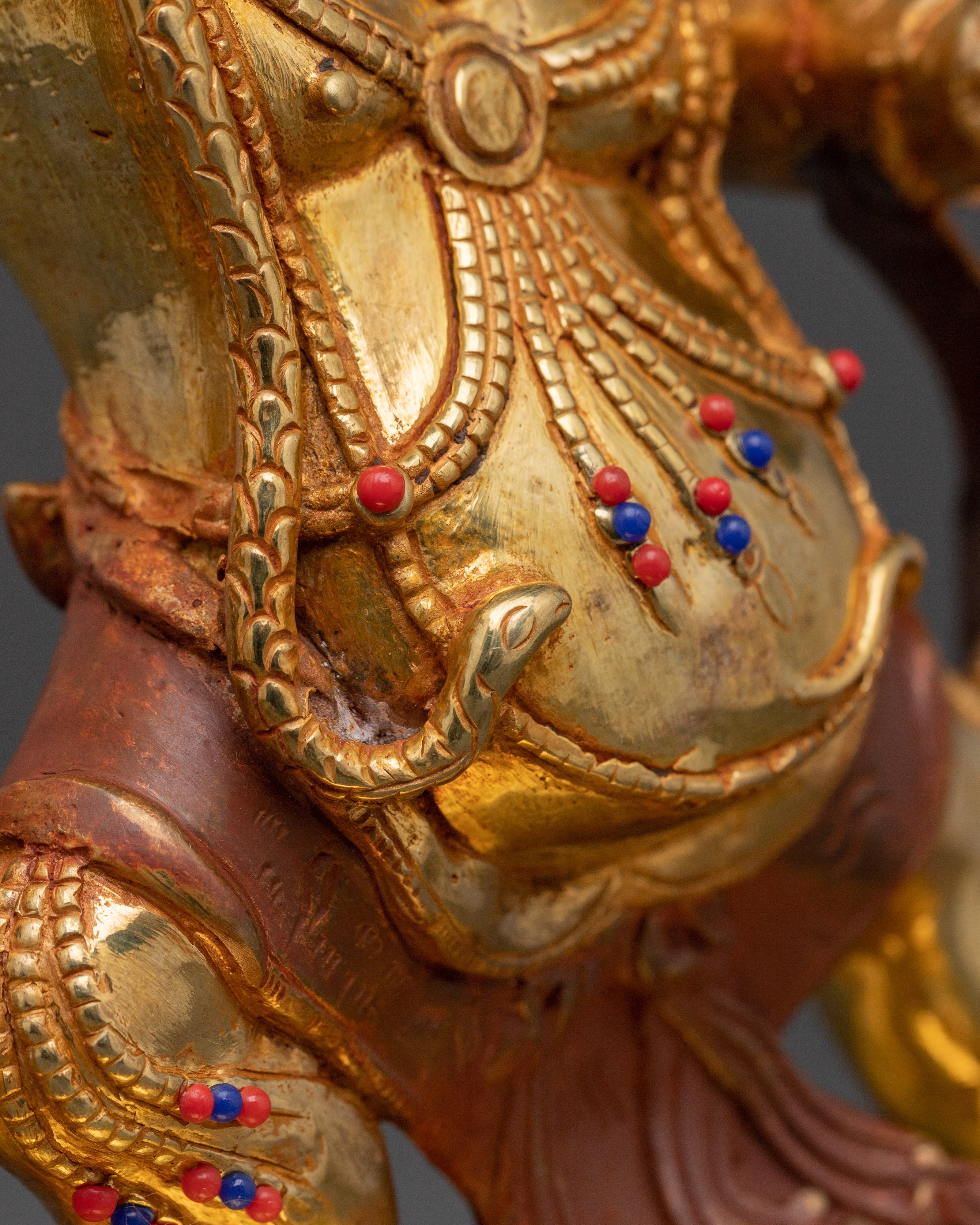 Vajrapani Handmade Statue | Handmade Tibetan Buddhist Deity Statue