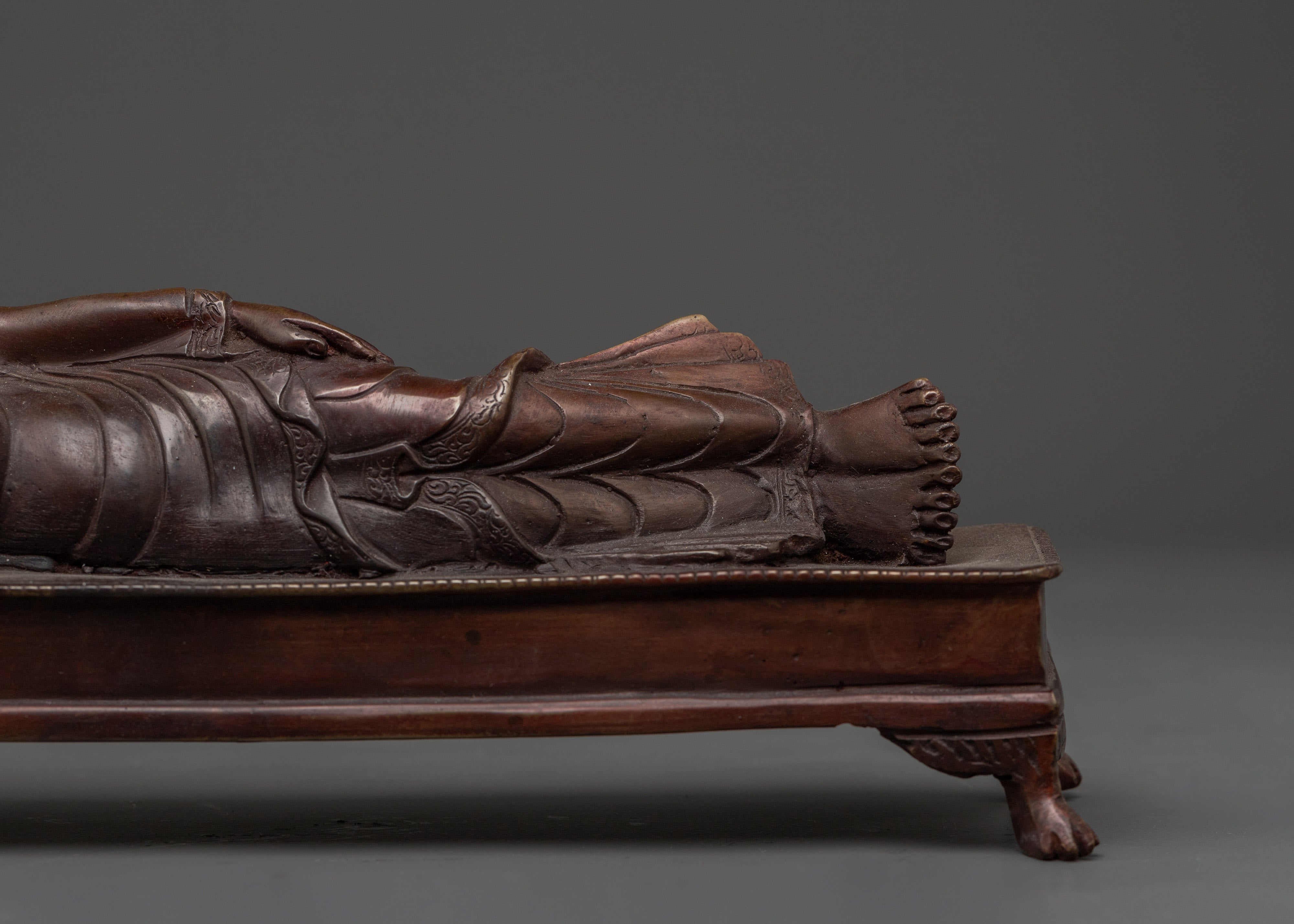 Buddha Sleeping Sculpture | Reclining Buddha Statue for Meditation