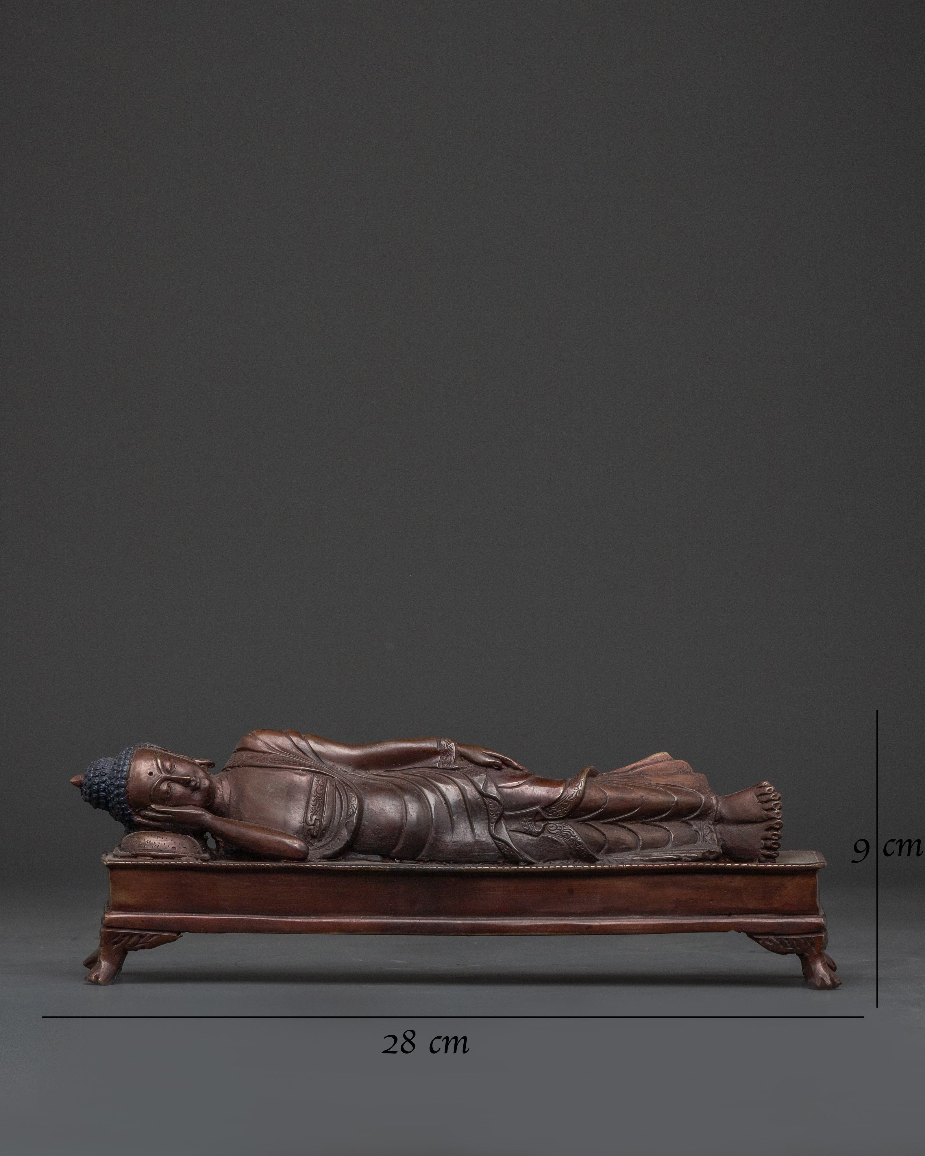 Buddha Sleeping Sculpture | Reclining Buddha Statue for Meditation