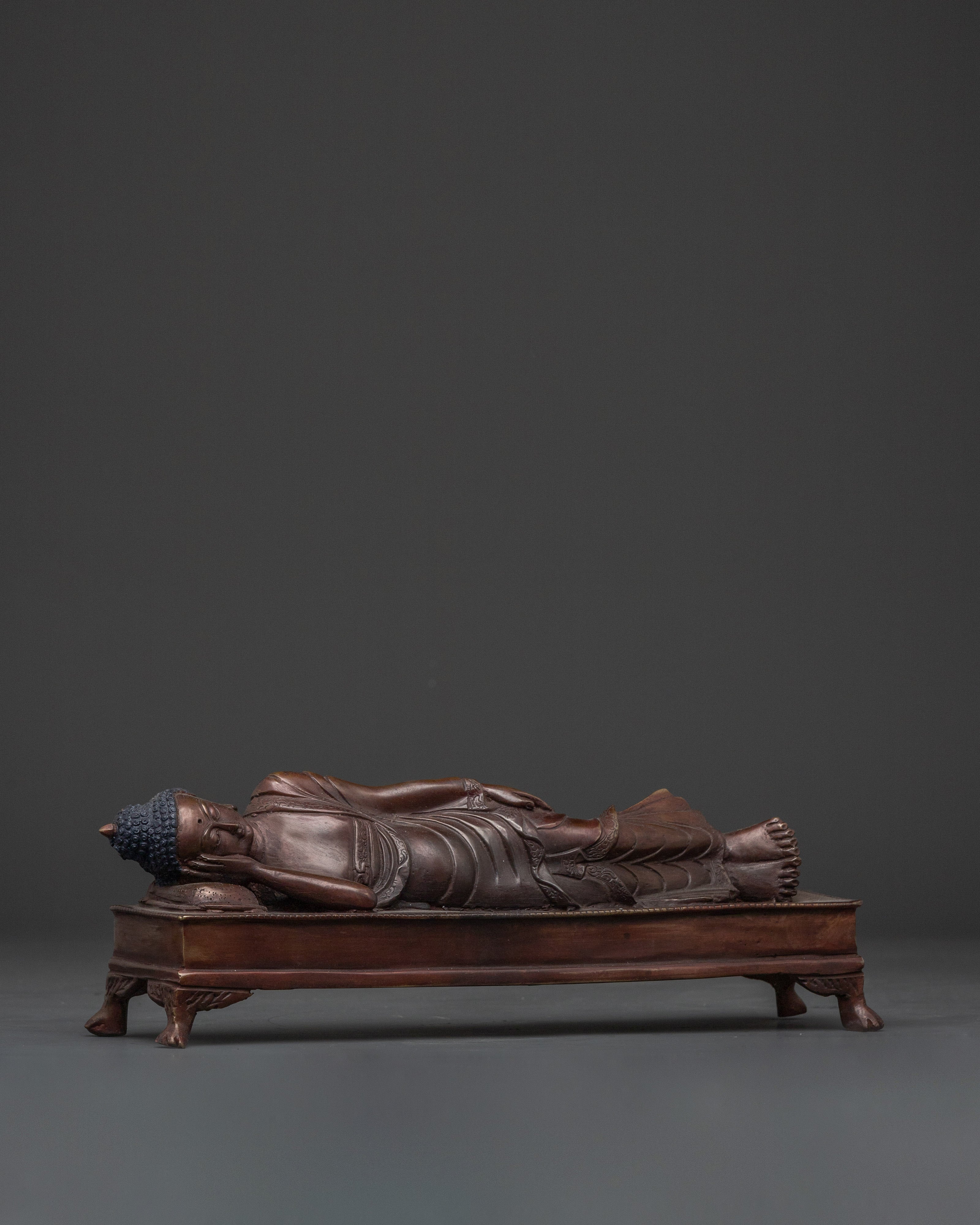 Buddha Sleeping Sculpture | Reclining Buddha Statue for Meditation