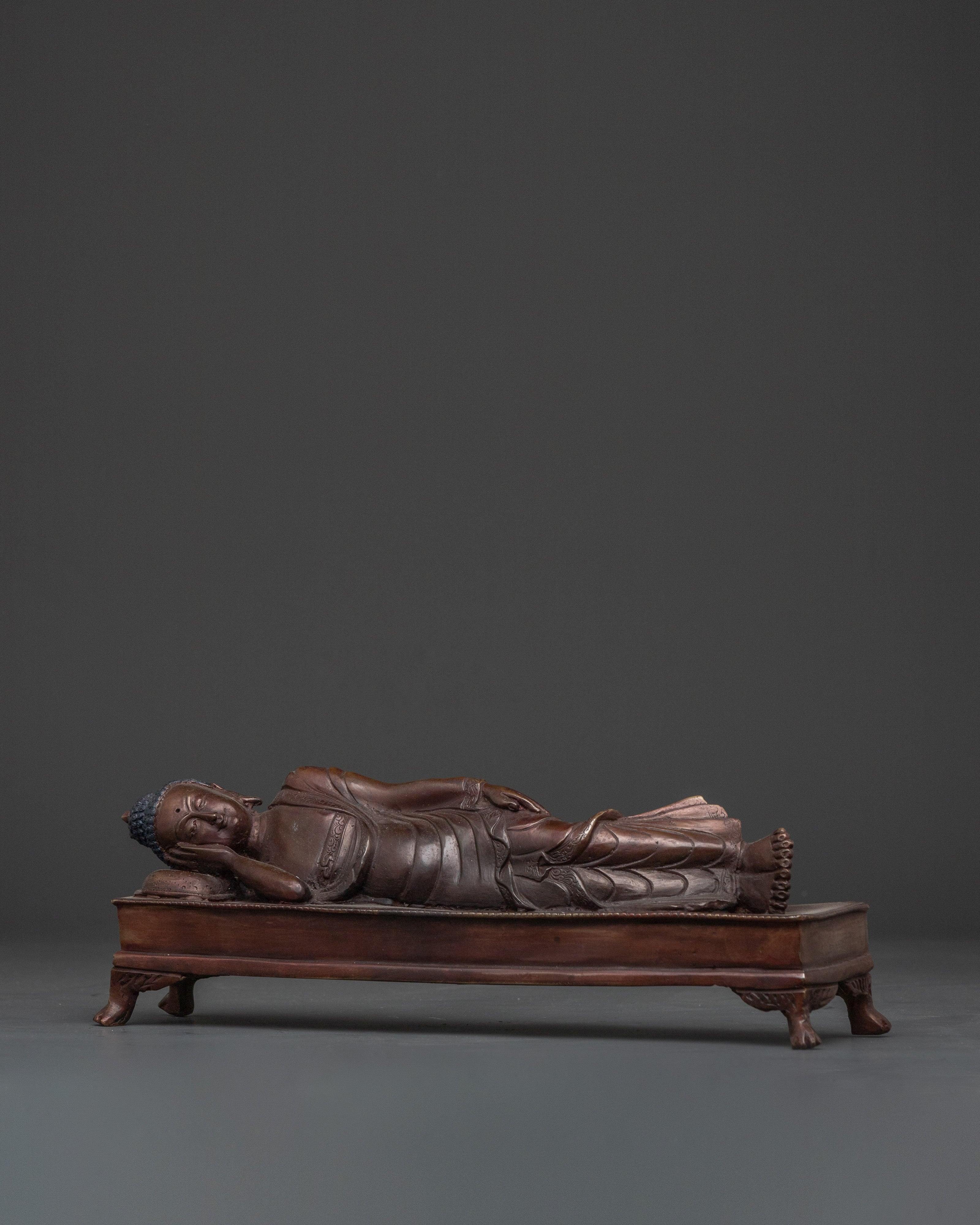 Buddha Sleeping Sculpture | Reclining Buddha Statue for Meditation