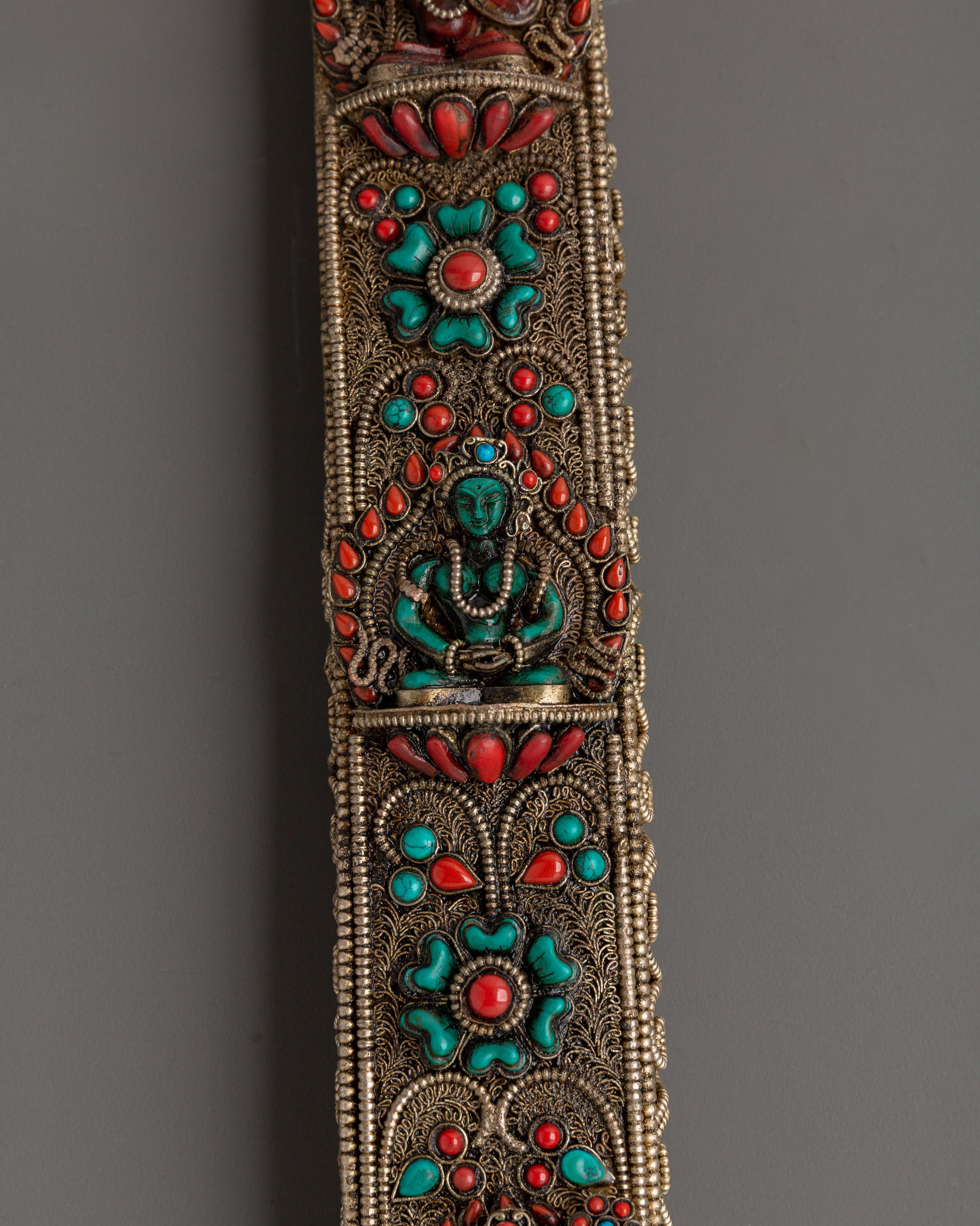 Mantra Blessing Sword | Handcrafted Spiritual Ritual Sword