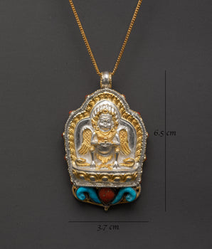 Mythical Bird Garuda Locket | Symbol of Power and Speed