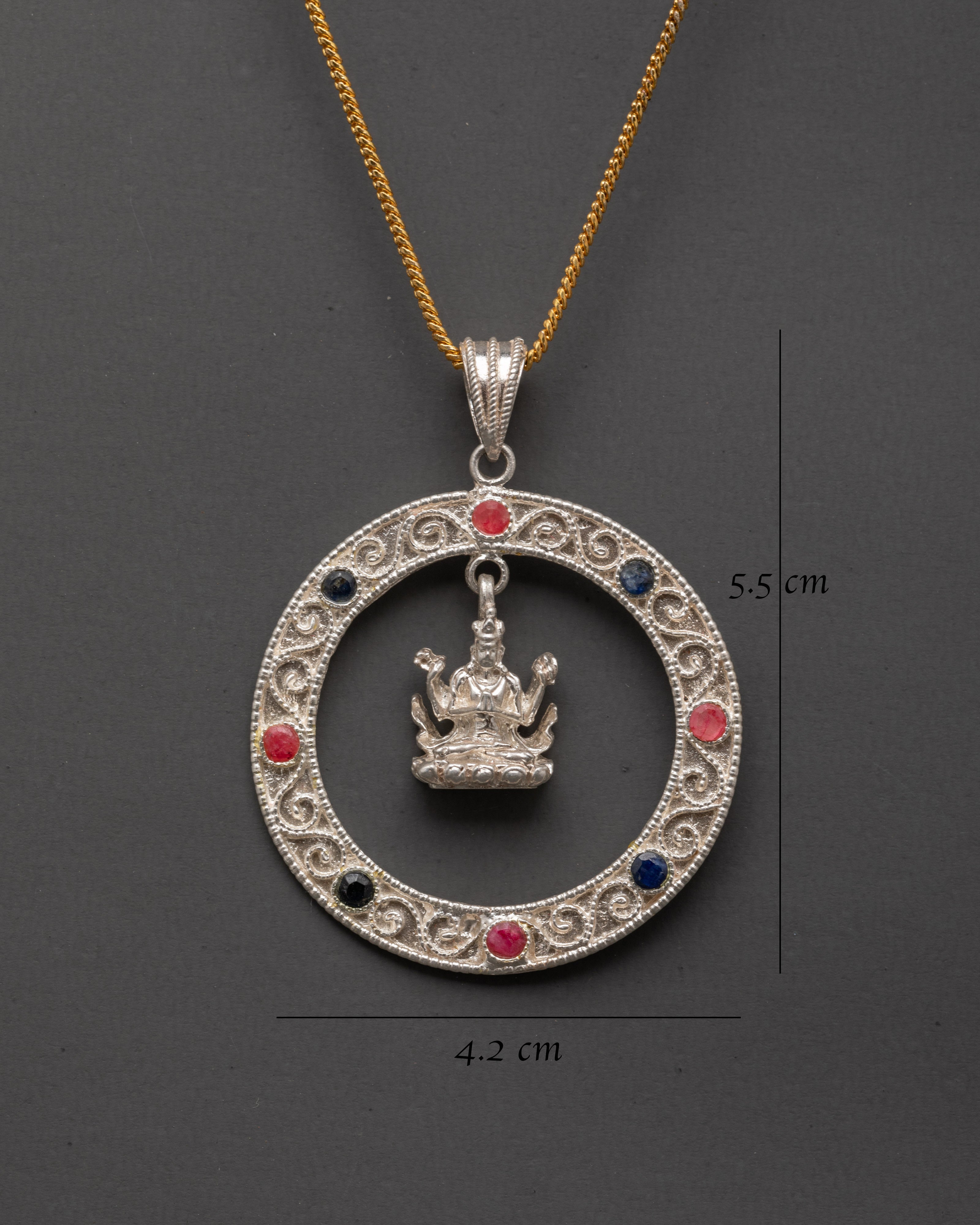 Buddhist Master Locket | A Sacred Symbol of Wisdom
