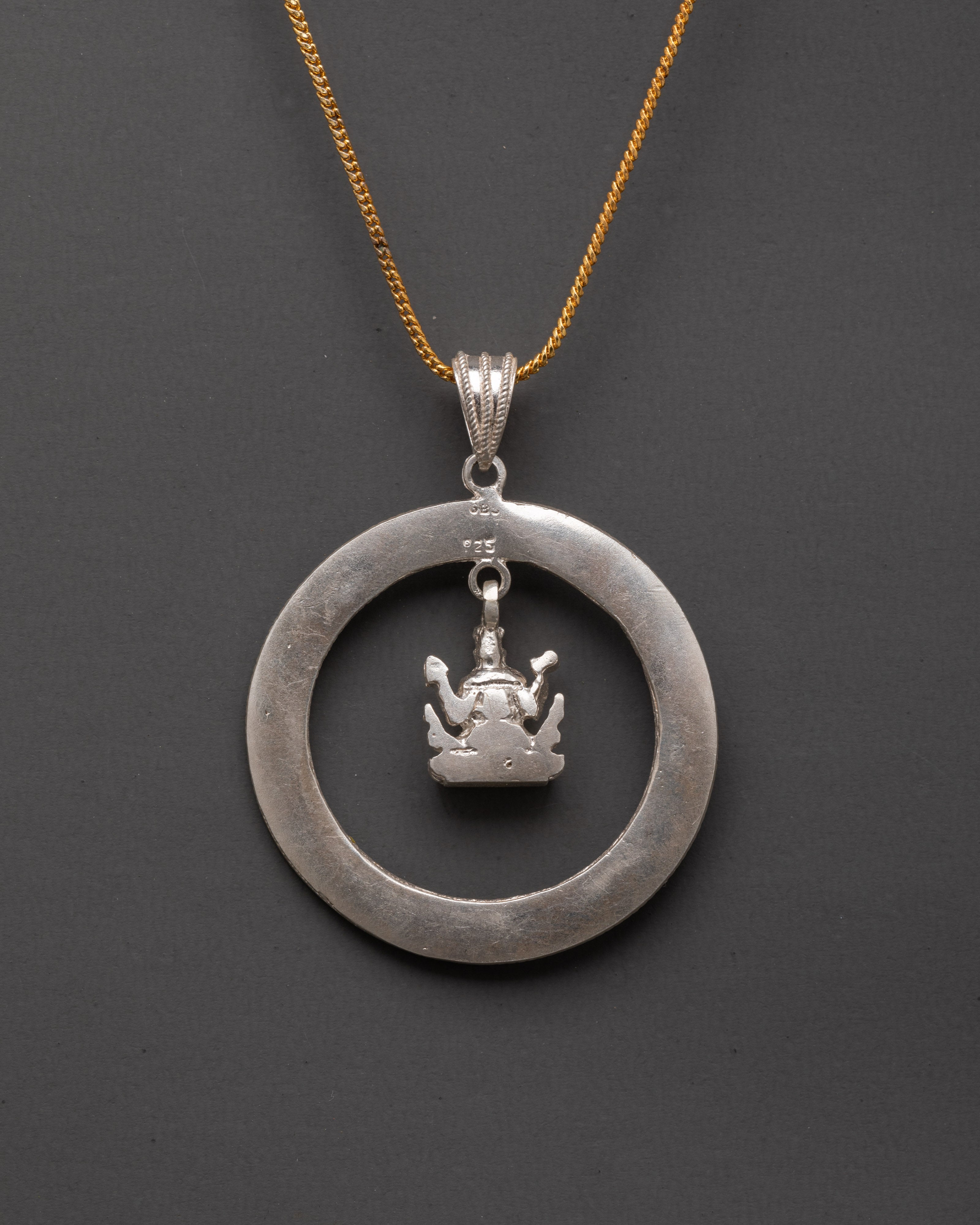 Buddhist Master Locket | A Sacred Symbol of Wisdom