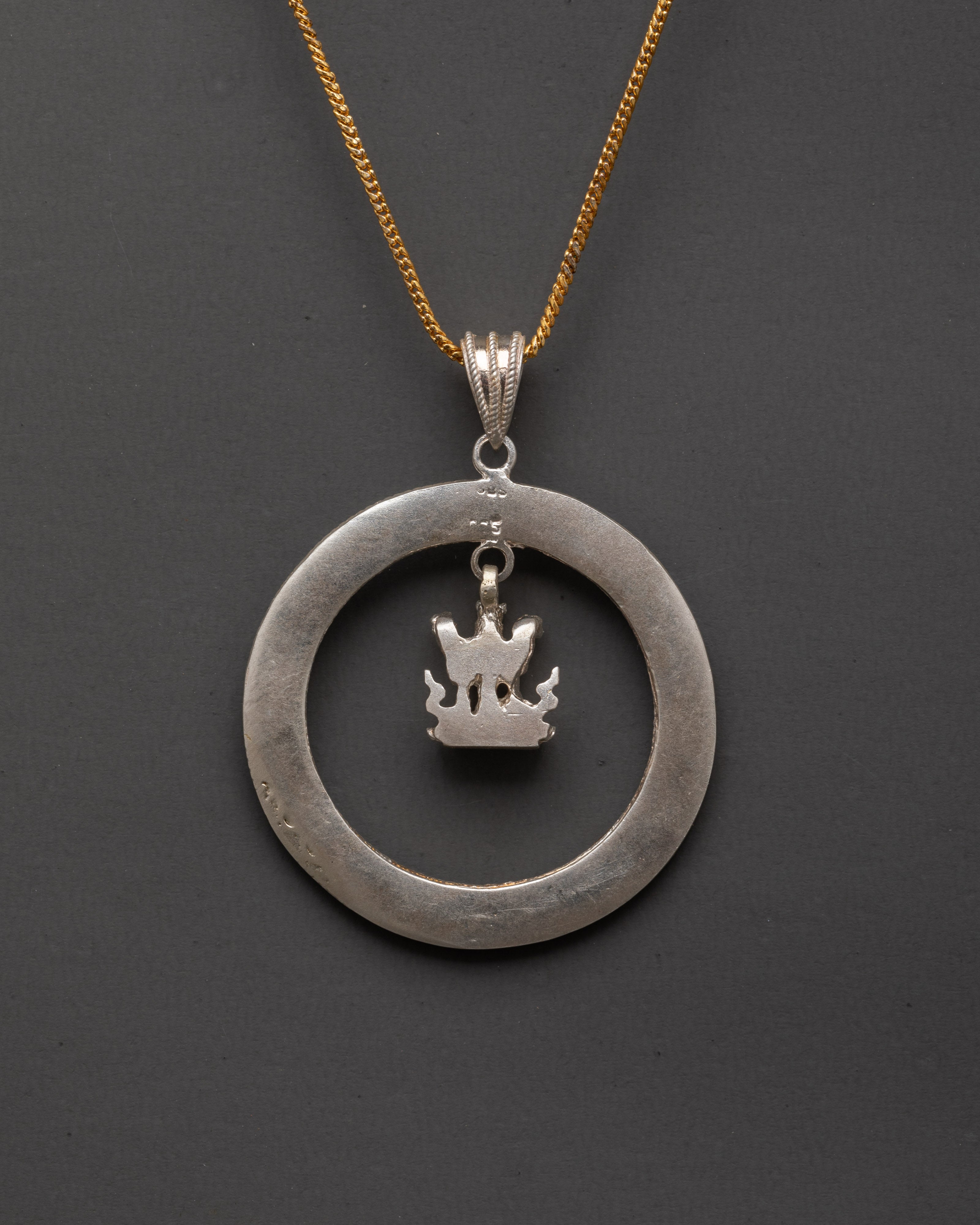 Buddhist Locket Pendant | Sacred Spiritual Jewelry