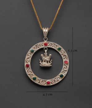 Buddhist Locket Pendant | Sacred Spiritual Jewelry