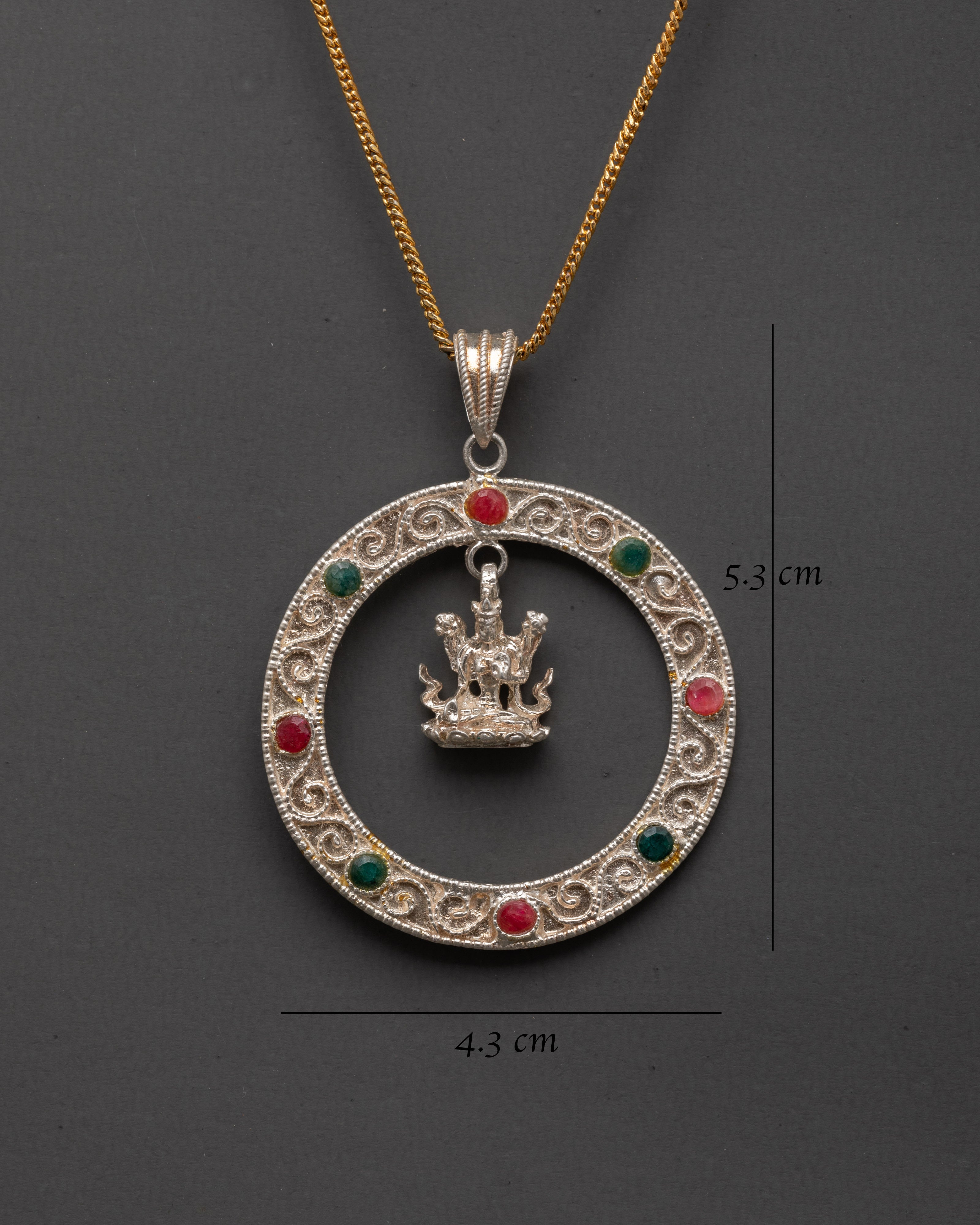 Buddhist Locket Pendant | Sacred Spiritual Jewelry