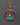 Silver Pendant With Coral, Turquoise and Lapis Lazuli | For Spiritual Energy