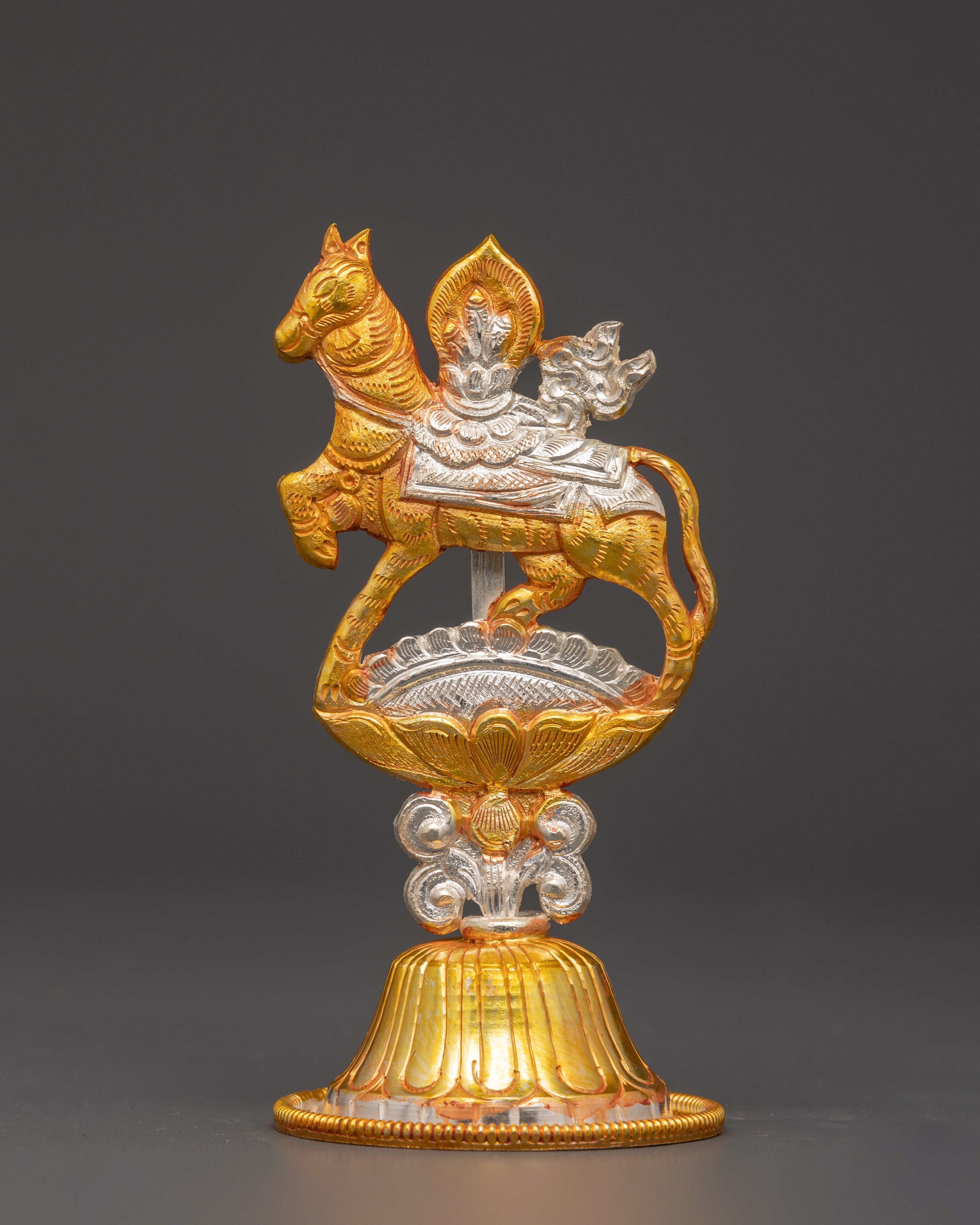 Tibetan King Chakravartin Symbols | Meditation and Altar Decor