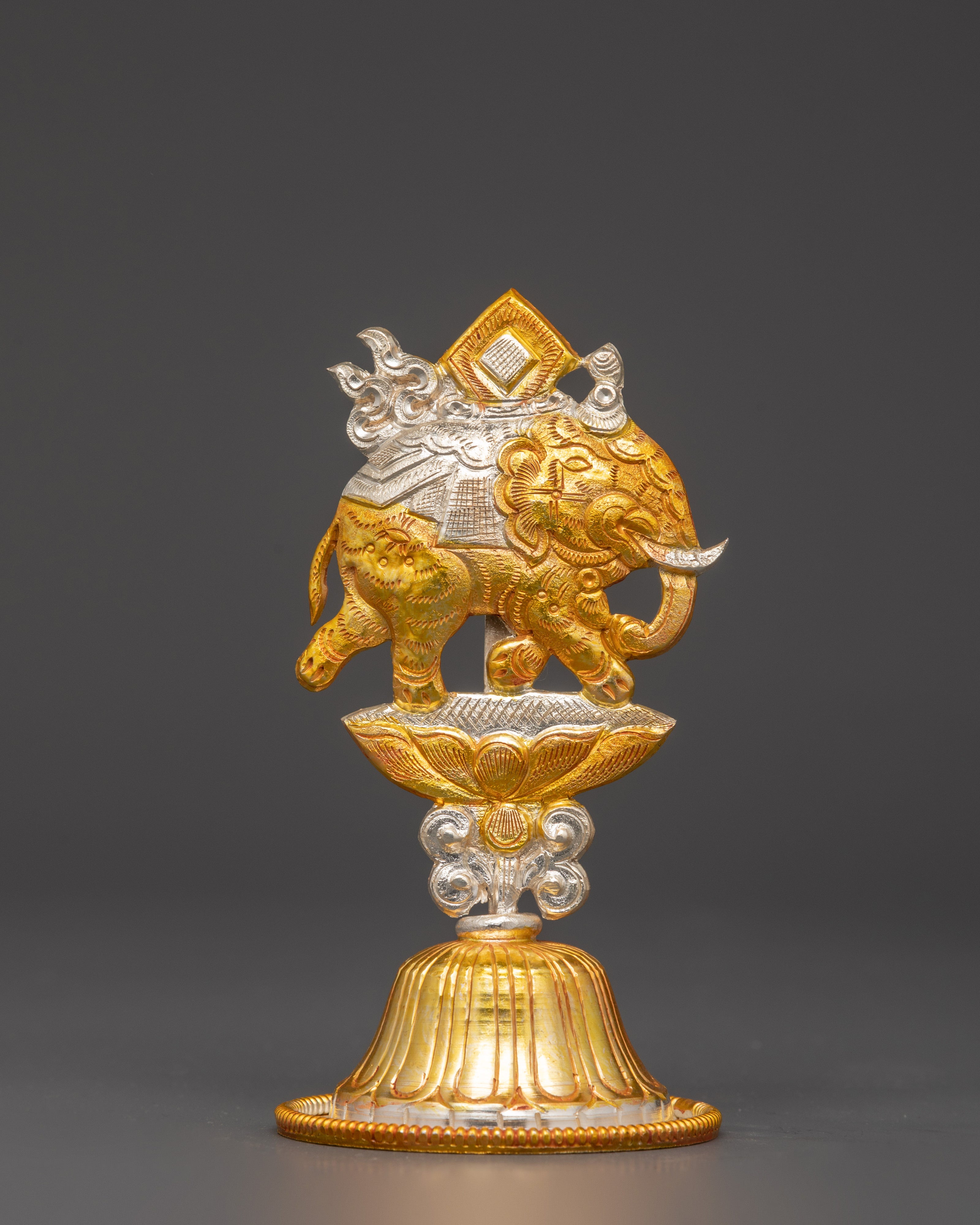 Tibetan King Chakravartin Symbols | Meditation and Altar Decor