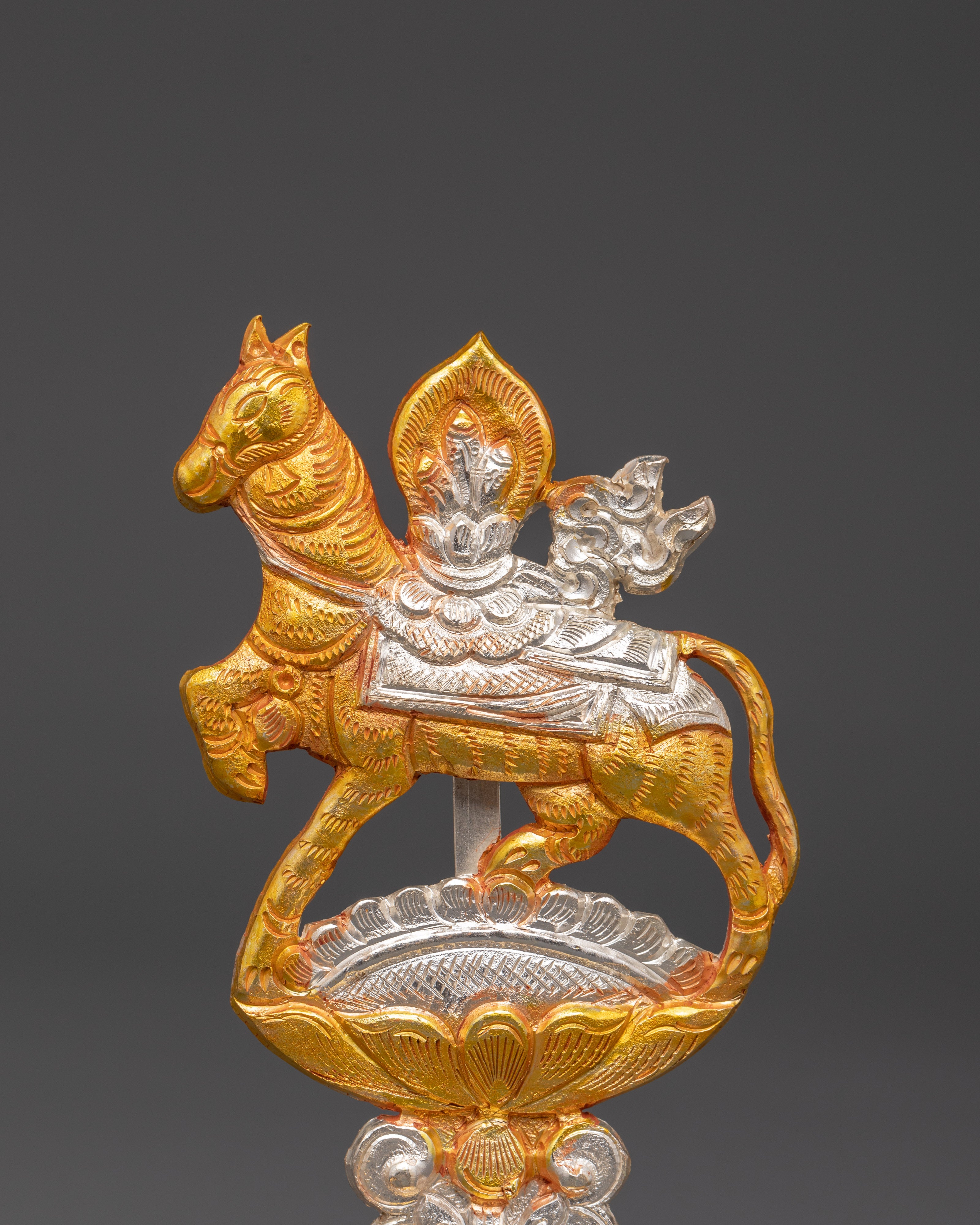 Tibetan King Chakravartin Symbols | Meditation and Altar Decor