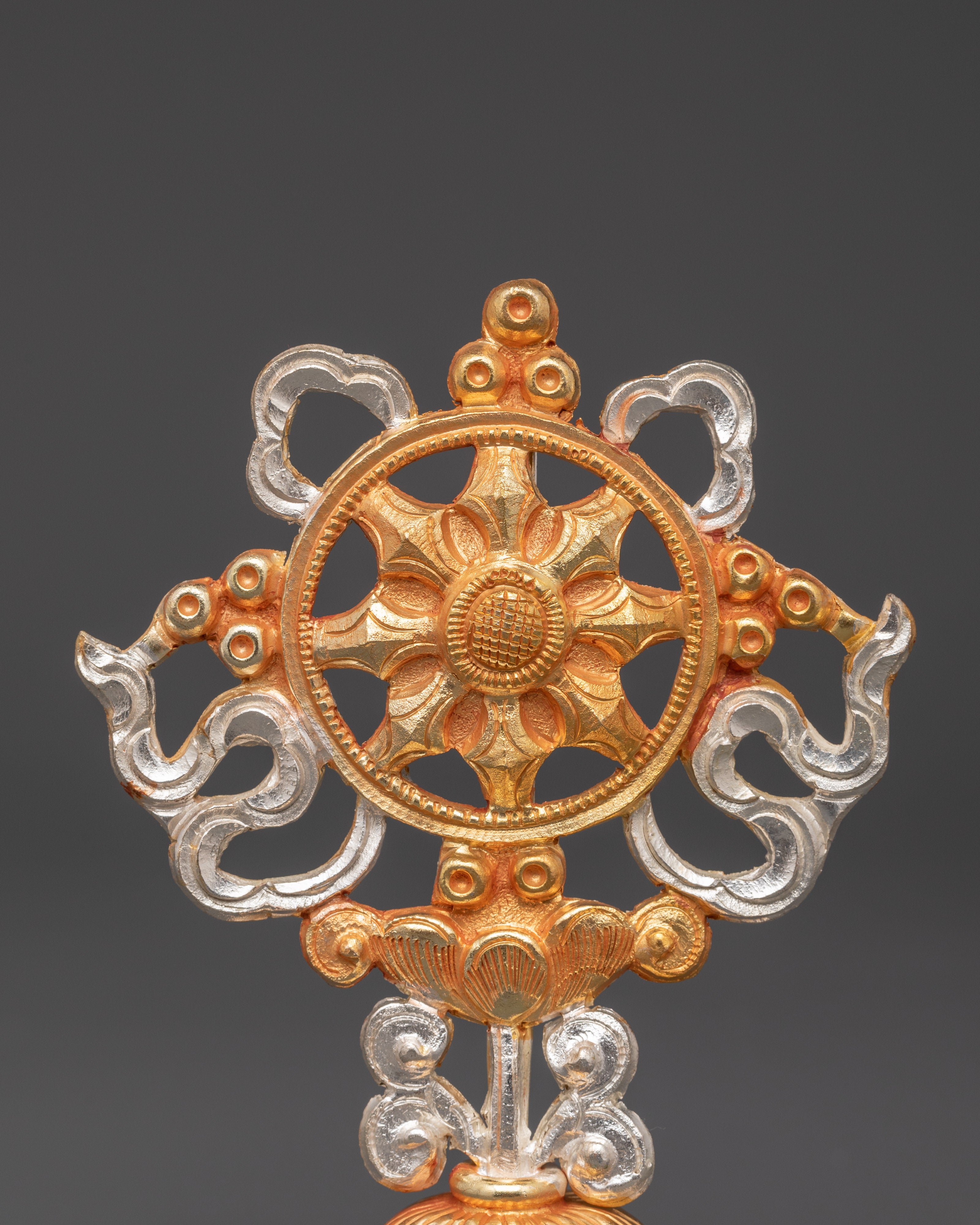 Tibetan King Chakravartin Symbols | Meditation and Altar Decor