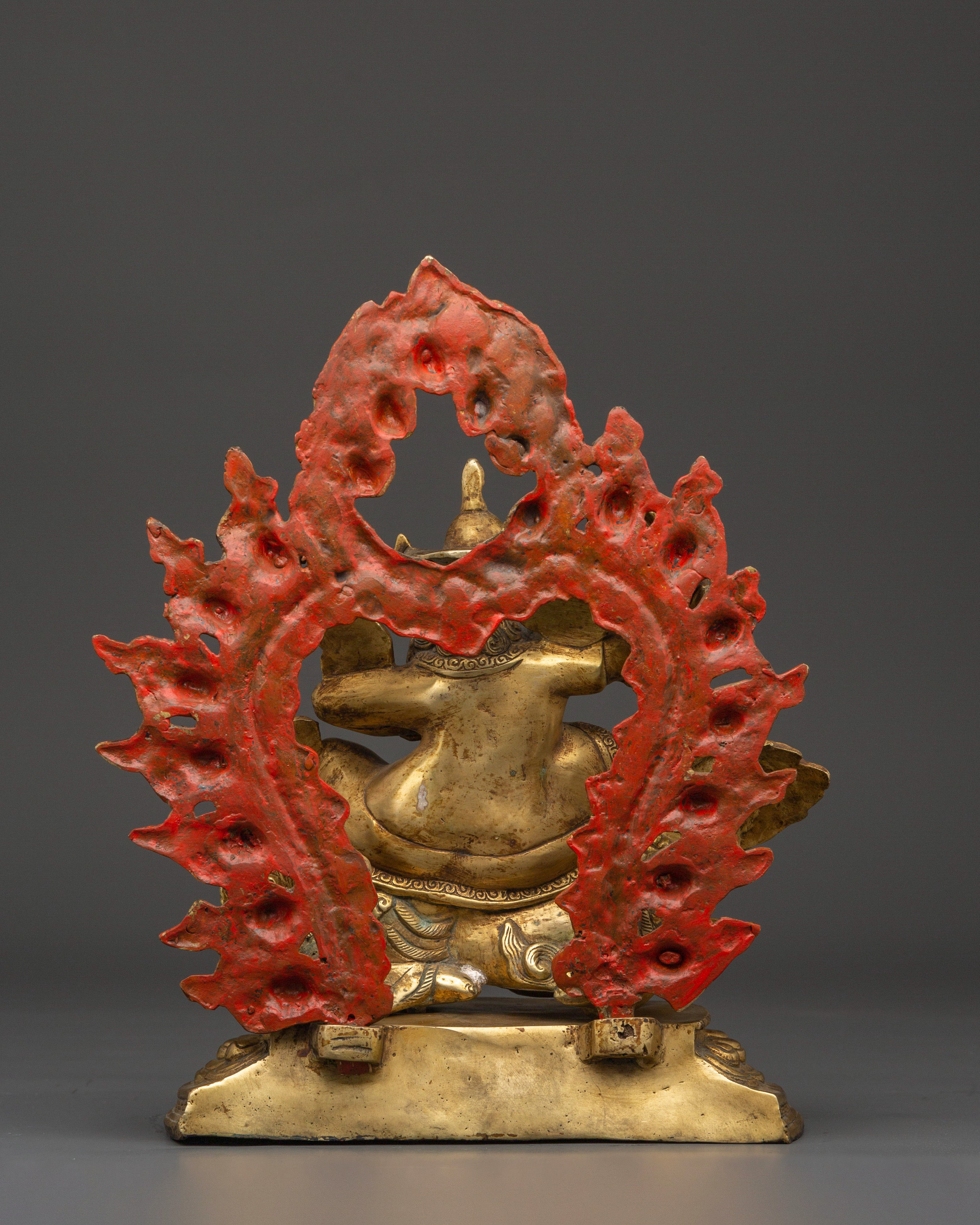 Traditional Tibetan Dorje Legpa Stateu | Fierce Protector Deity