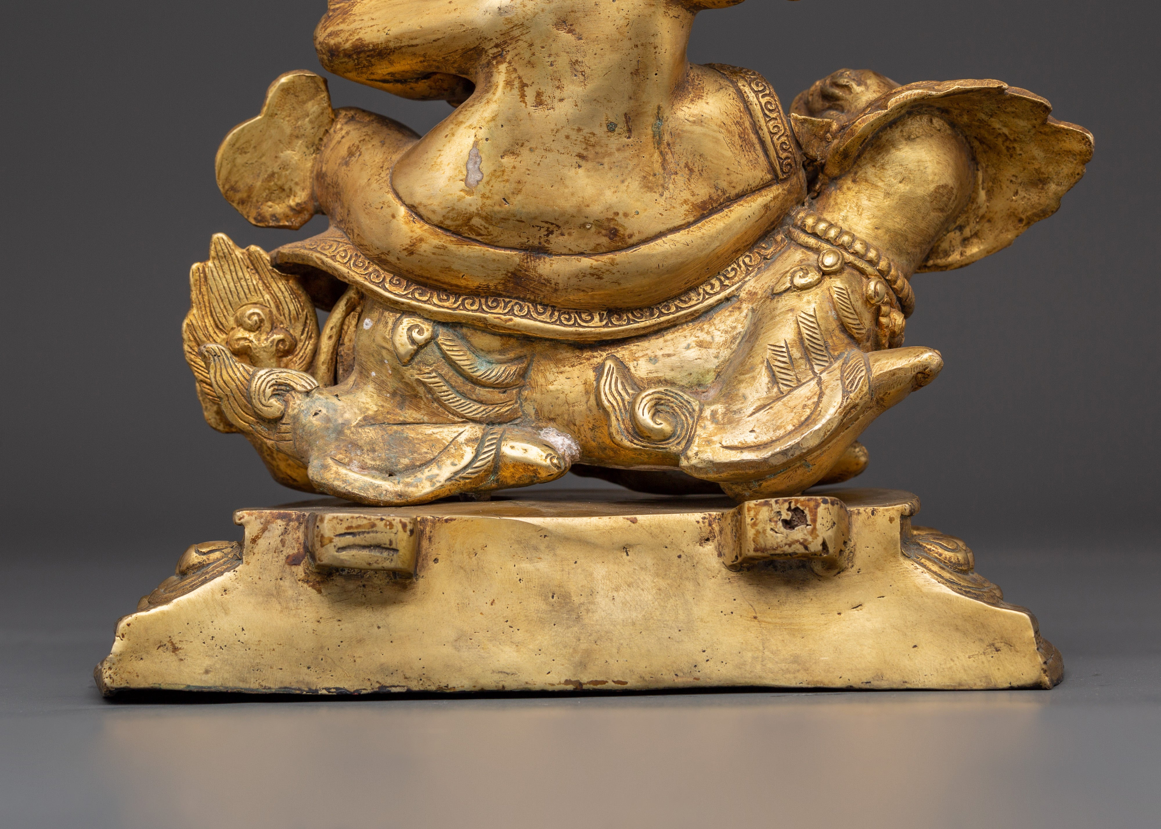 Traditional Tibetan Dorje Legpa Stateu | Fierce Protector Deity