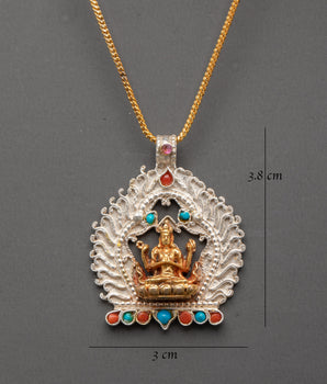 Bodhisattva Chenrezig Locket | Symbol of Spiritual Wisdom