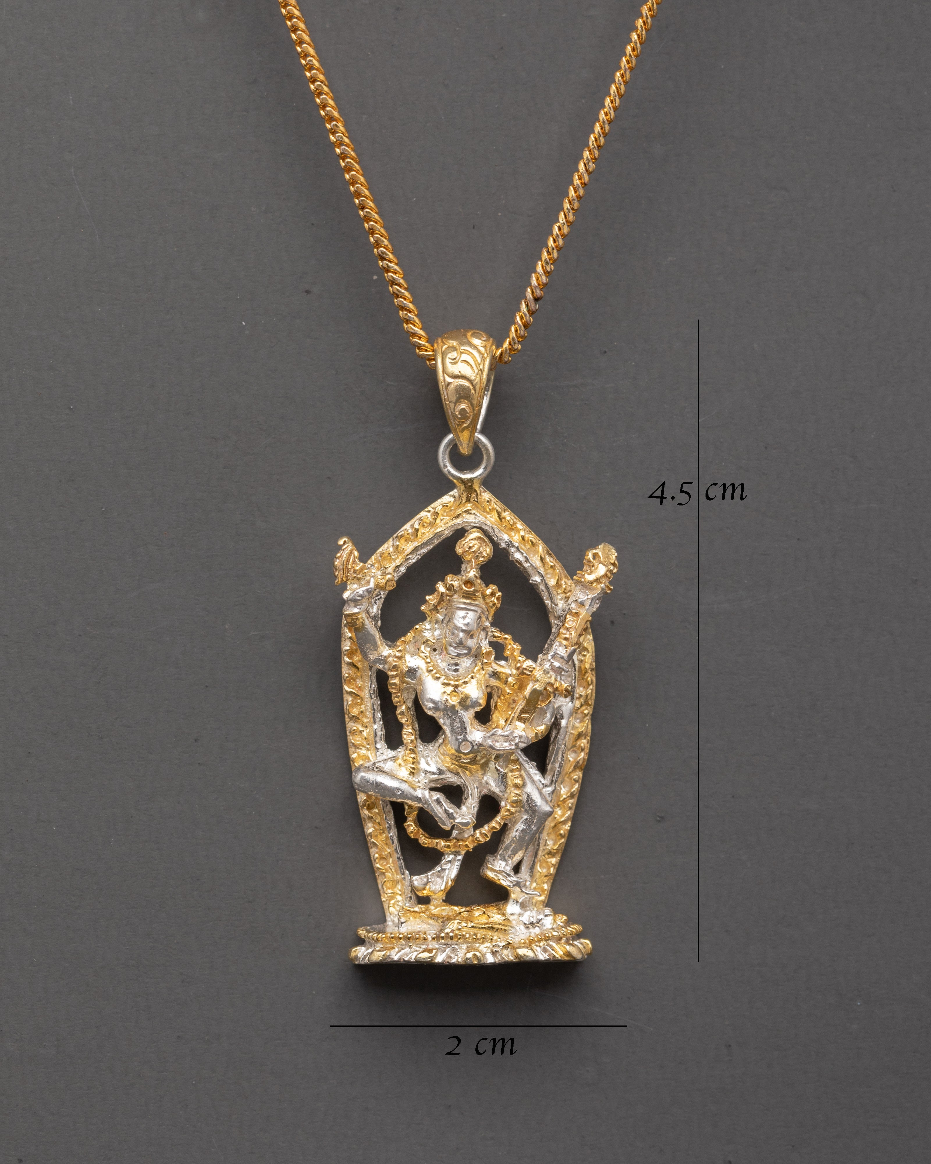 Sacred Dorje Phagmo Pendant | Pure Silver & Gold Plated Design