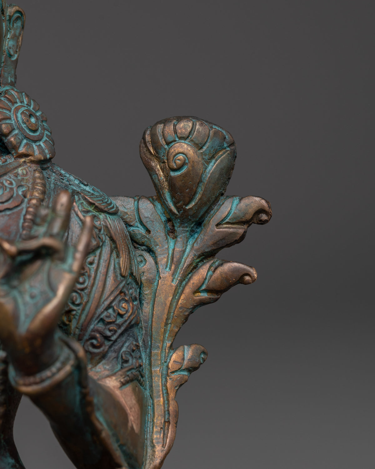 Peaceful Green Tara Statue | Tibetan Goddess of Compassion