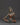Oxidized Copper Indra Sculpture for Altar and Meditation