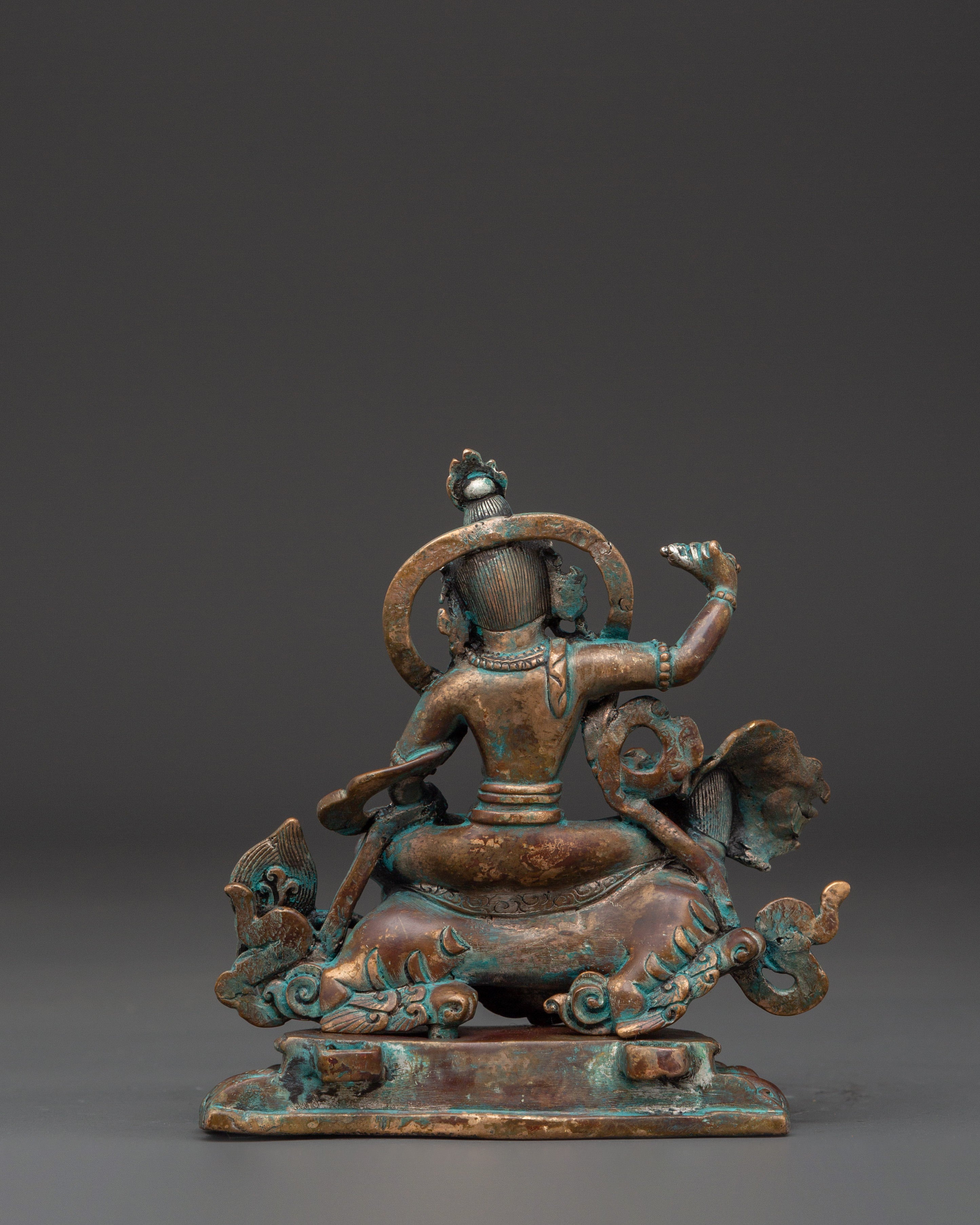 Tseringma Copper Statue | Tibetan Long Life Goddess