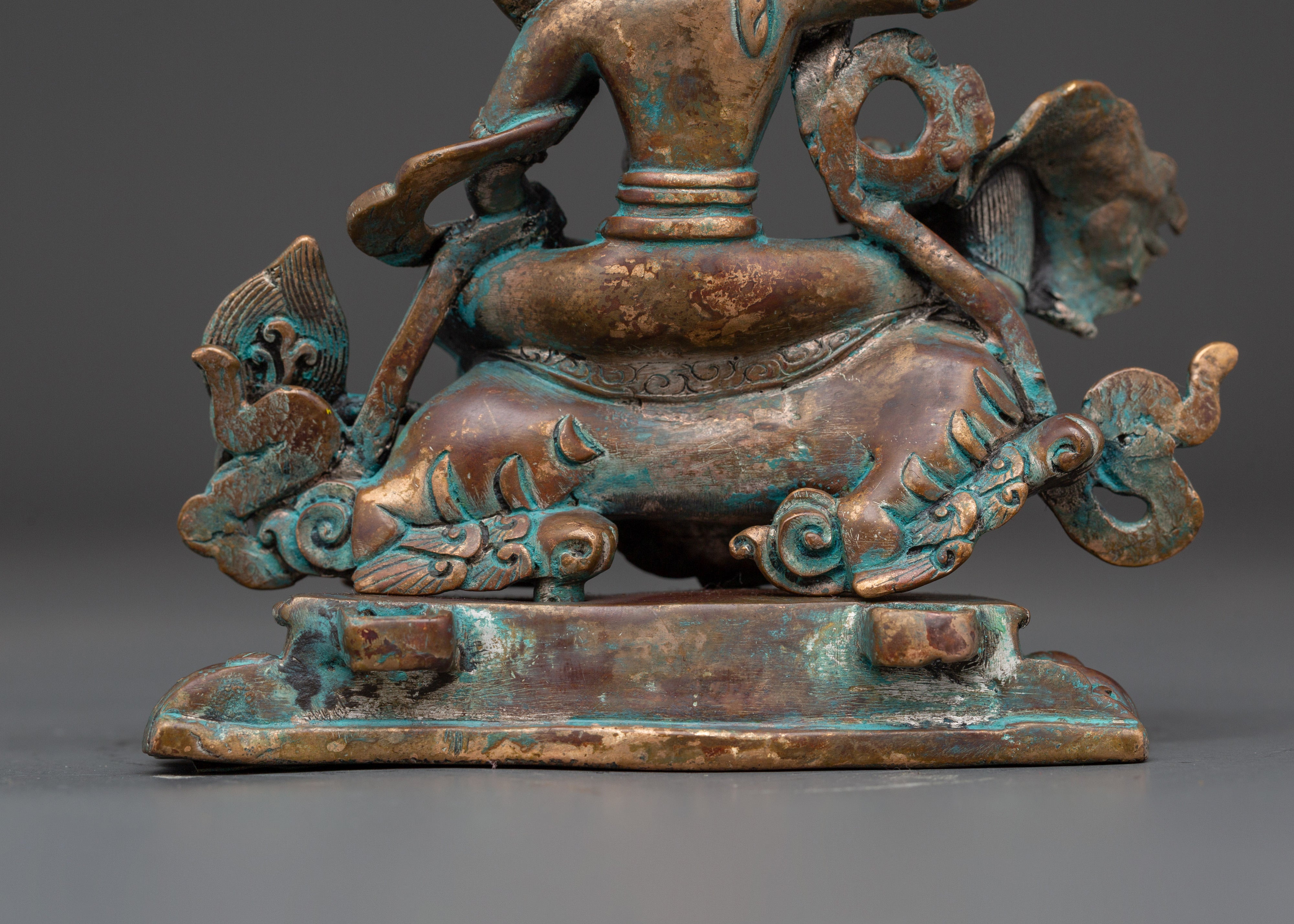 Tseringma Copper Statue | Tibetan Long Life Goddess